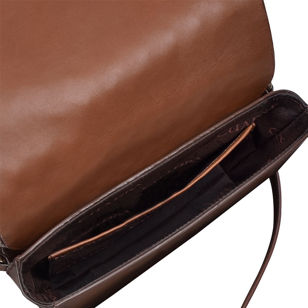 BOD24RS - Cuadra brown fashion leather mini crossbody bag for women-Kuet.us