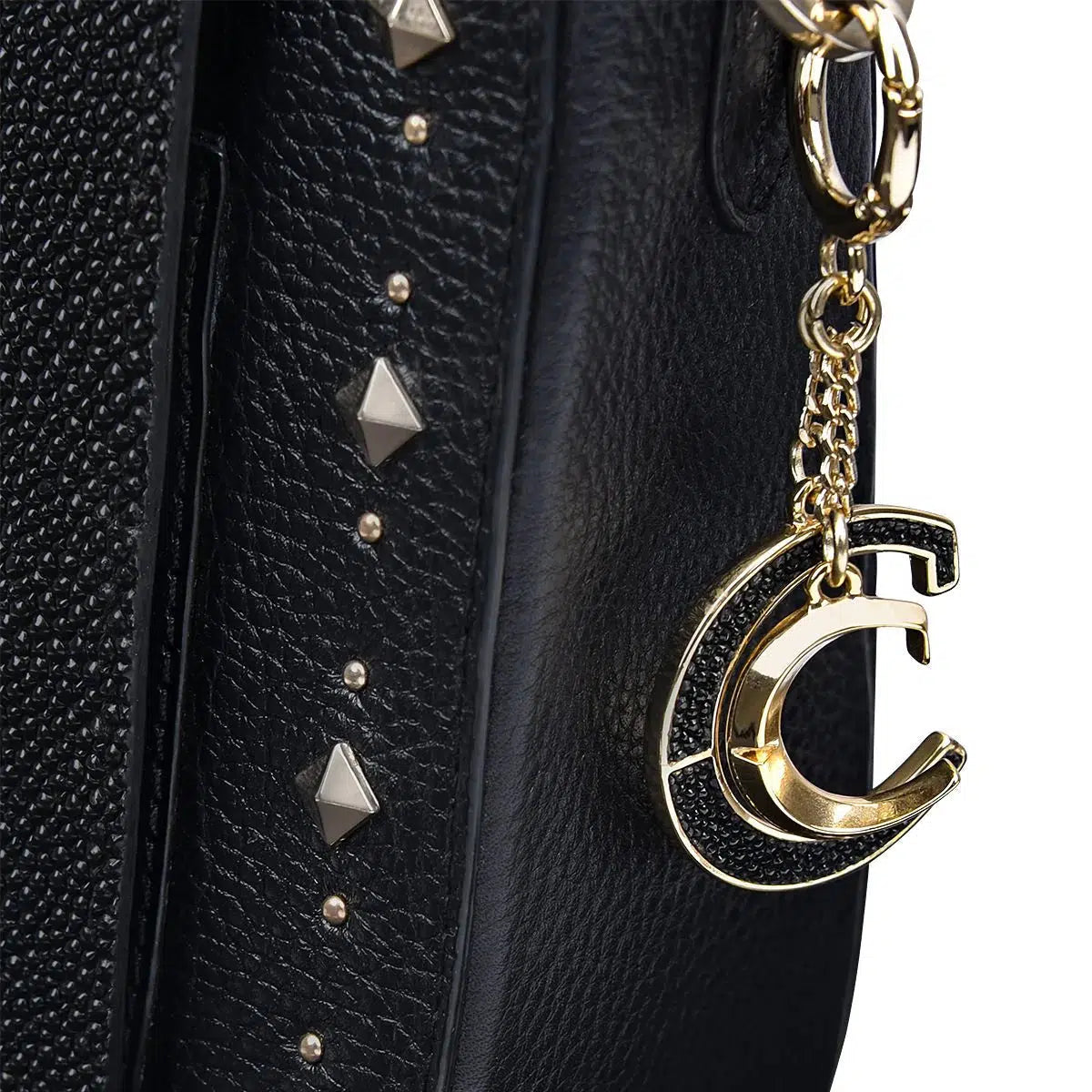BOD46MA - Cuadra black fashion stingray crossbody bag for women-Kuet.us