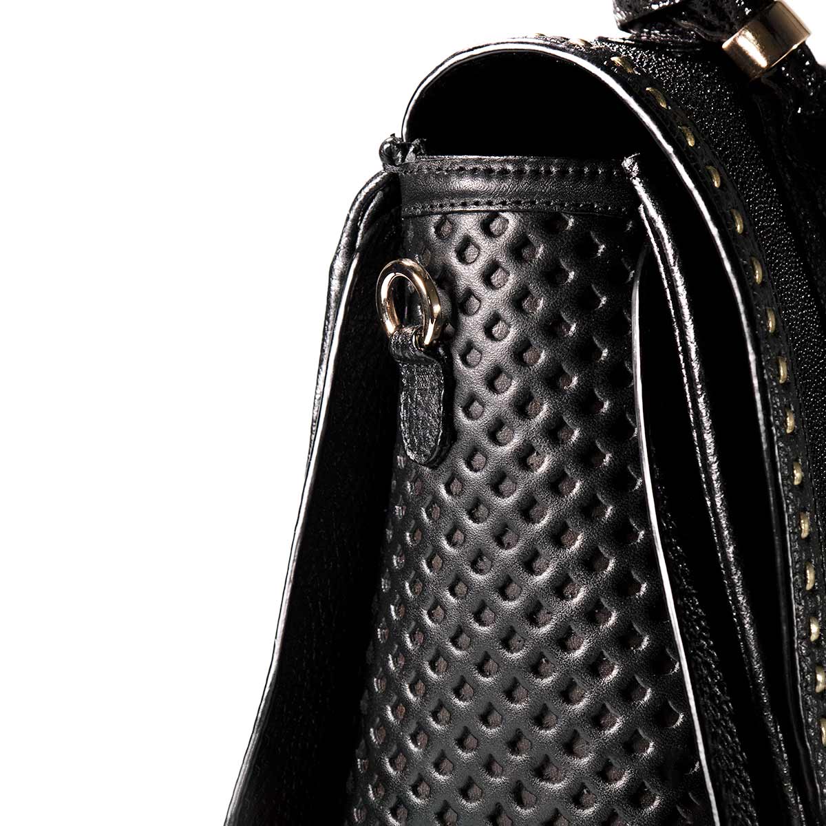 BOD60MA - Cuadra Black Dress Fashion Stingray Totebag for Women