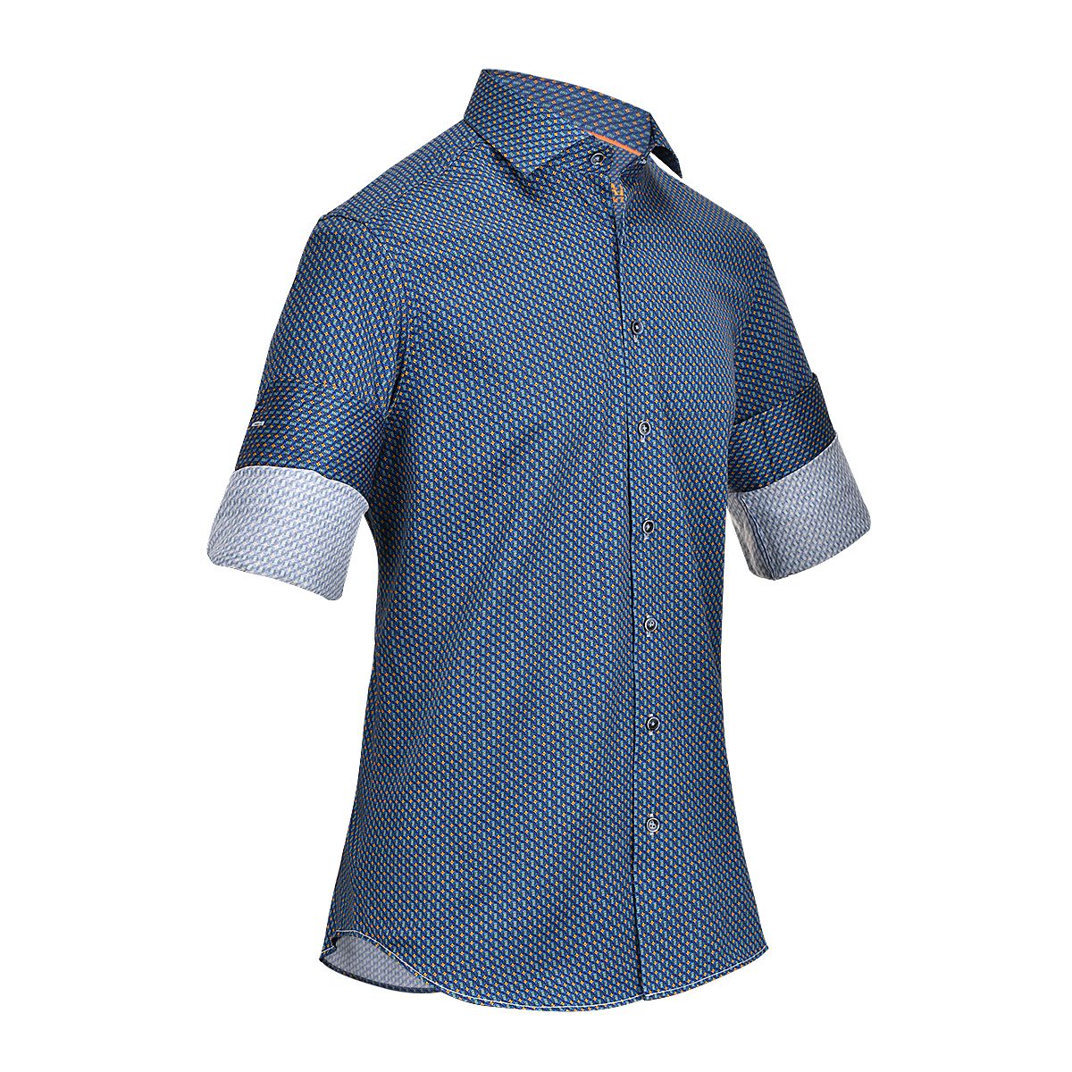 CM0W595 - Cuadra navy casual fashion cotton shirt for men-Kuet.us