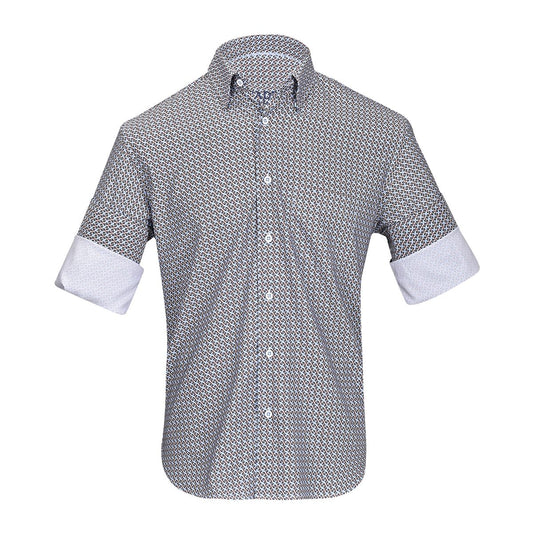 CM46113 - Cuadra multicolor fashion western long sleeve cotton shirt for men-Kuet.us