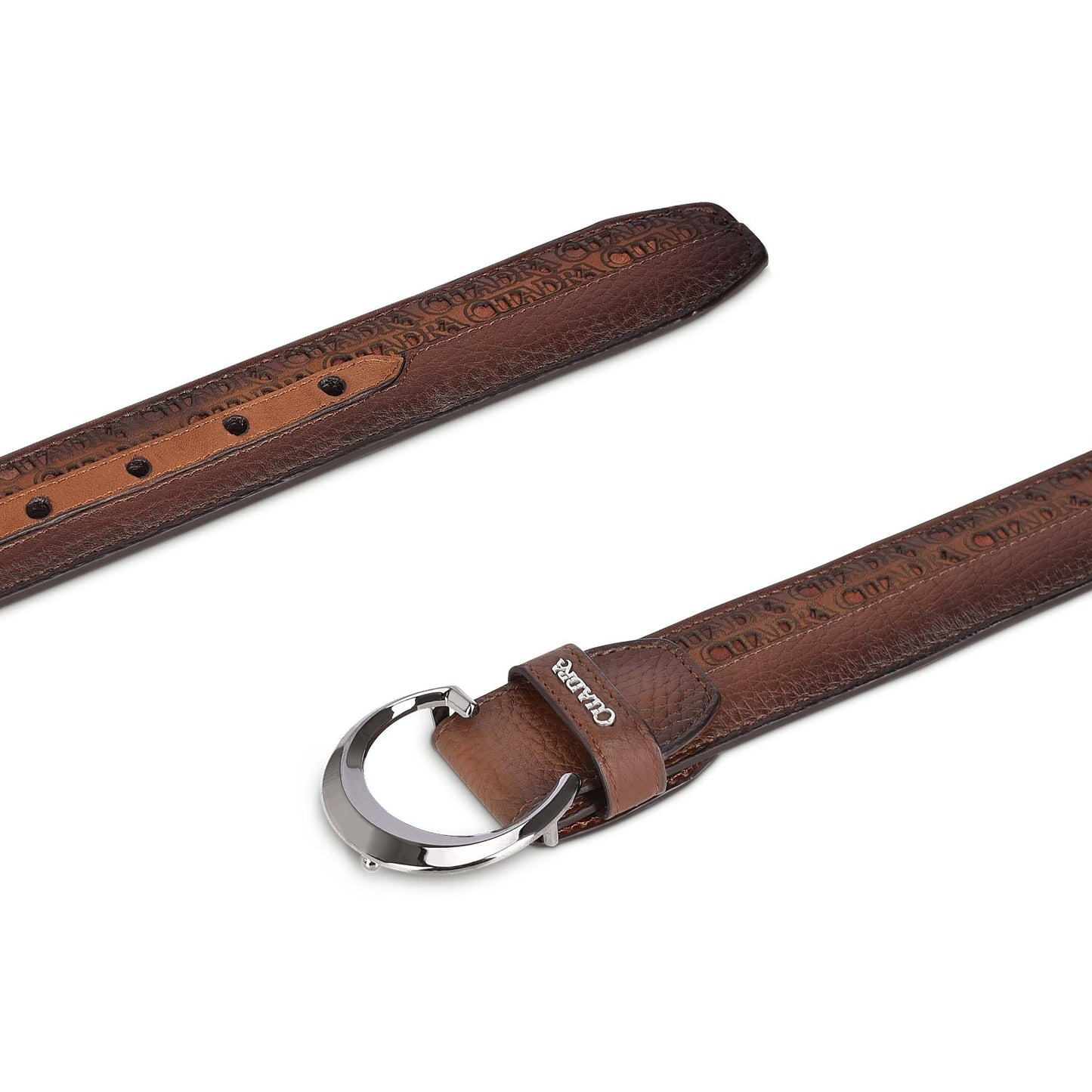 CS321RS - Cuadra honey casual western cowhide leather belt for men.-Kuet.us