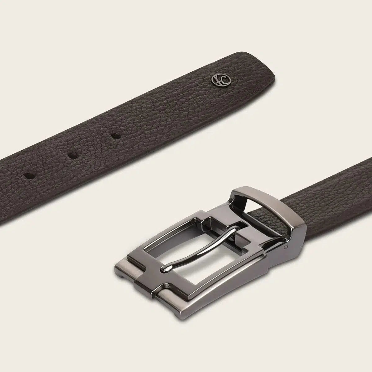 CS552RS - Cuadra brown casual western cowhide leather belt for men.-Kuet.us