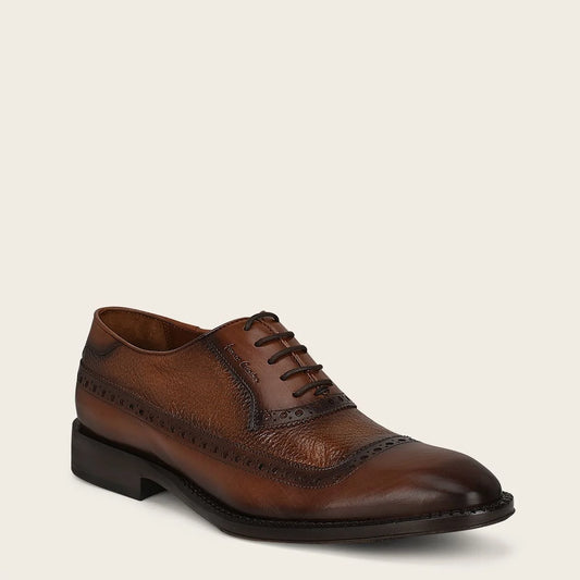 D23BUVN - Franco Cuadra honey oxford dress cap toe shoes for men