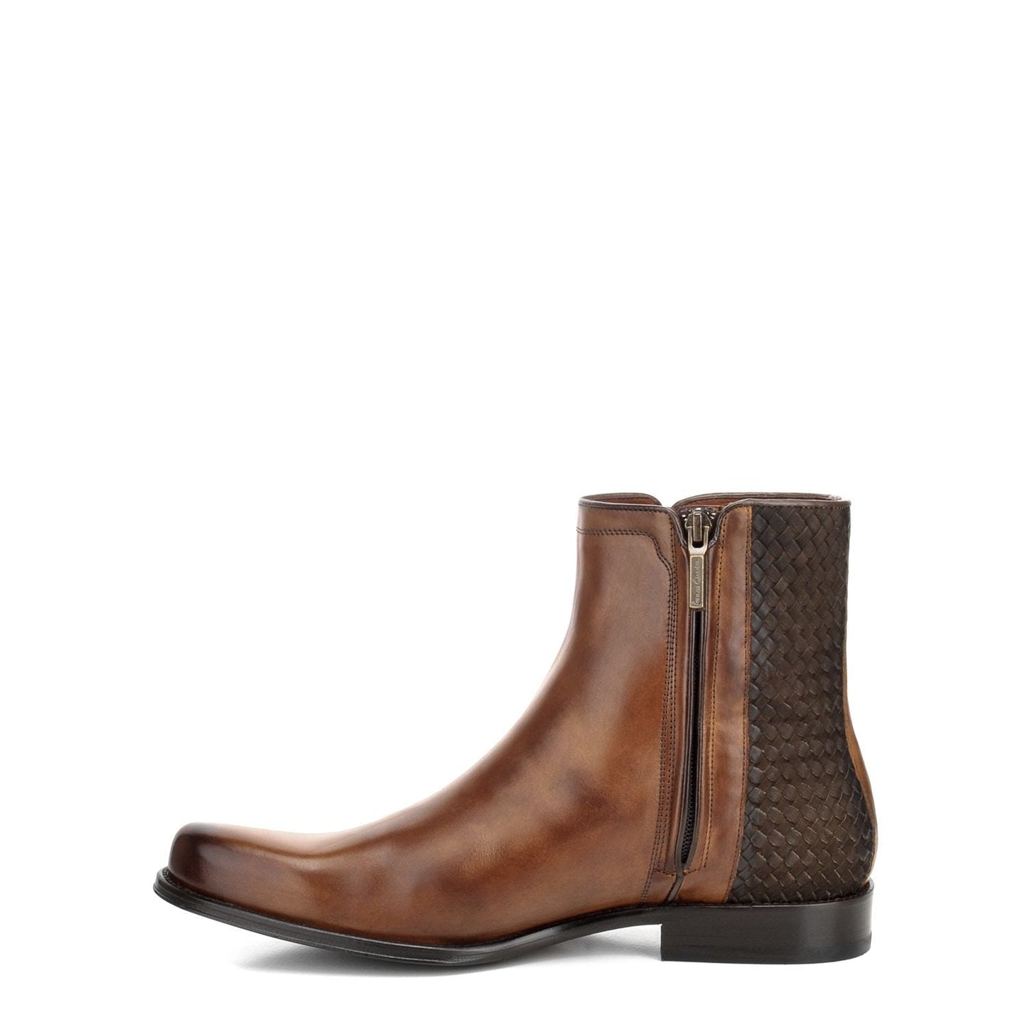 G23TVUE - Cuadra maple dress casual calfskin leather ankle boots for men-Kuet.us