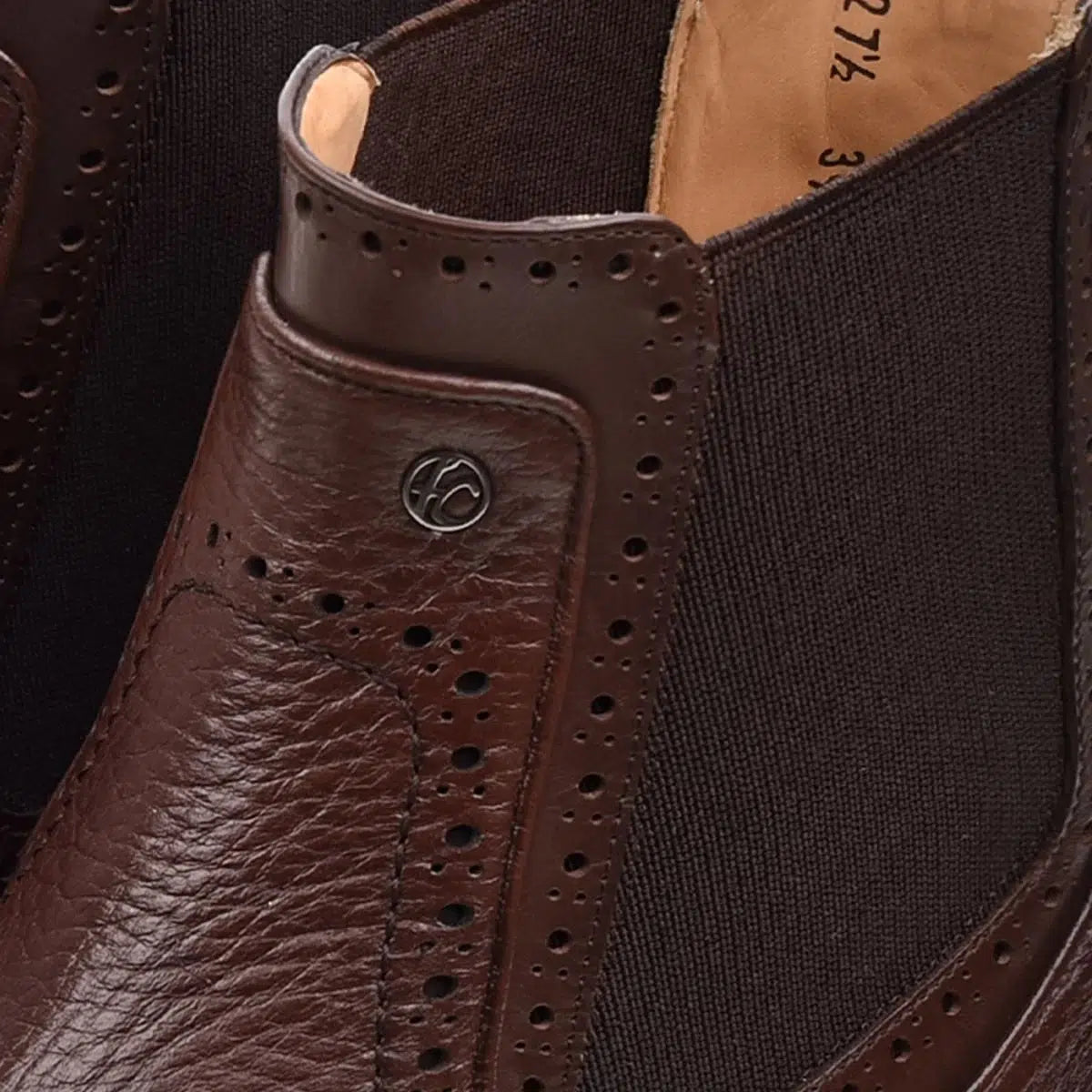 G52VNBI - Cuadra brown dress casual calfskin leather ankle boots for men-Kuet.us