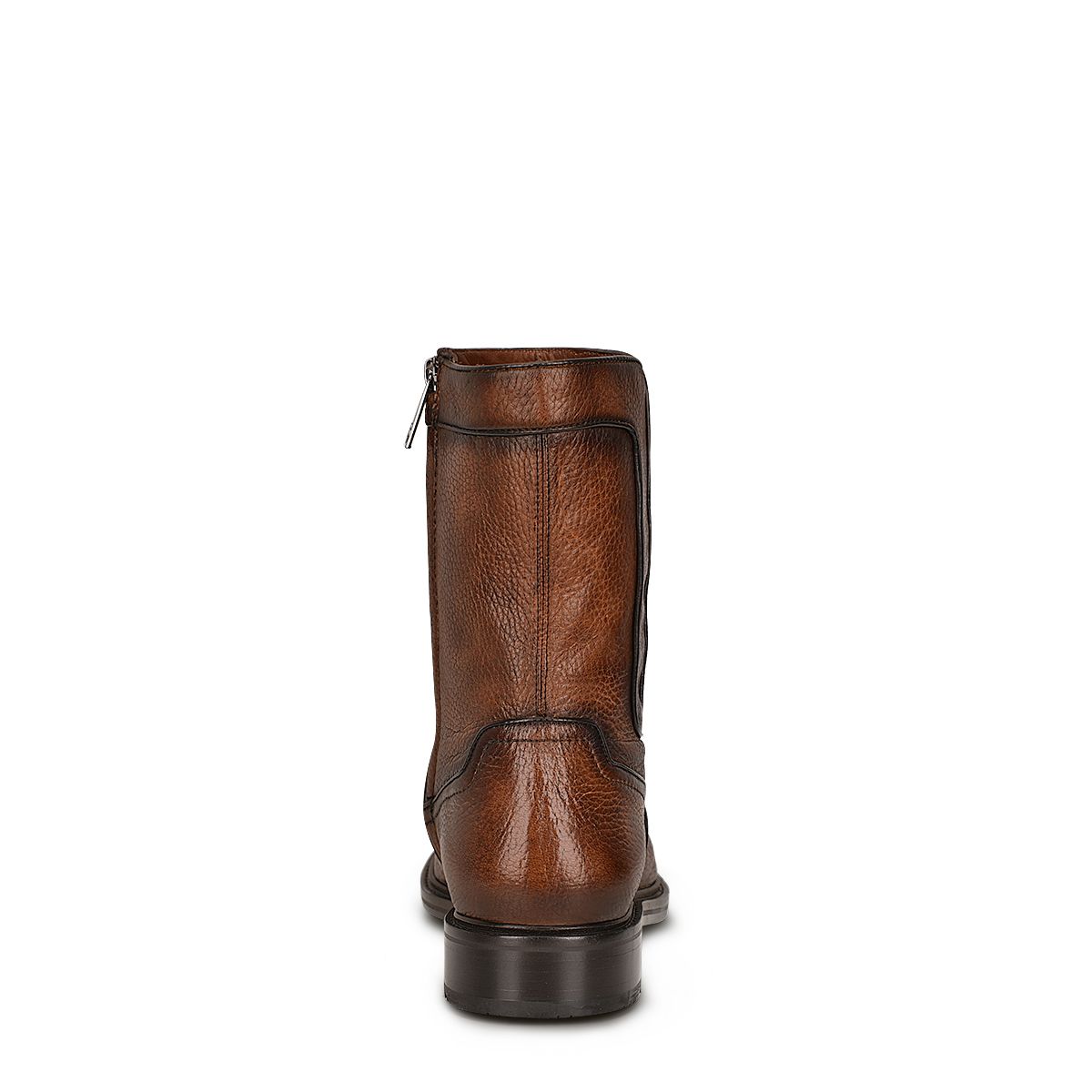 G93VNVN - Franco Cuadra brown dress casual deer leather ankle boots for men-Kuet.us