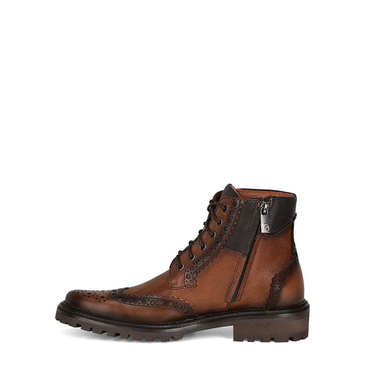 G94TMVF - Cuadra honey casual vintage fashion cowhide ankle booties for men.-Kuet.us