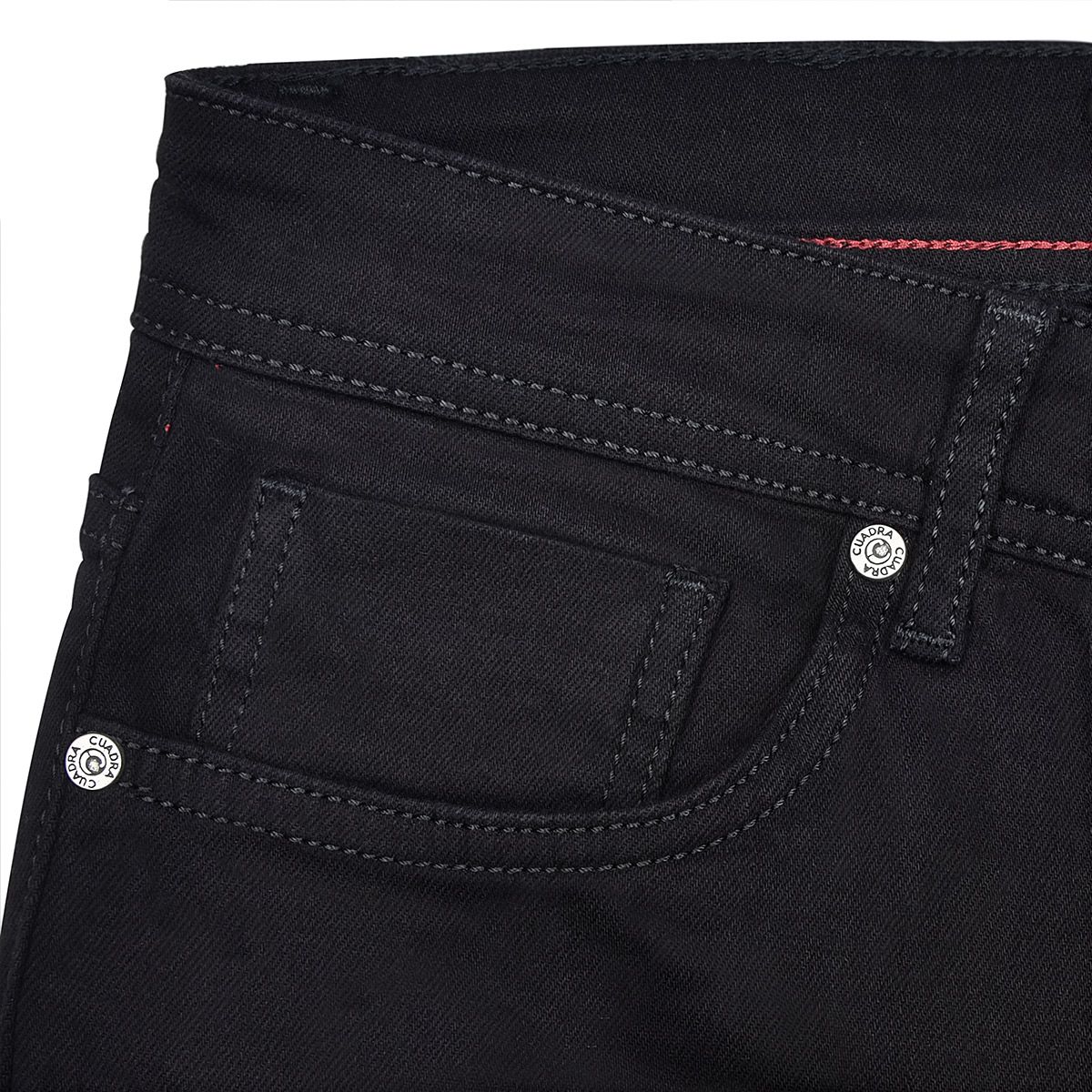 JN0LP20 - Cuadra denim black ultimate comfort stretch denim jeans for men-Kuet.us