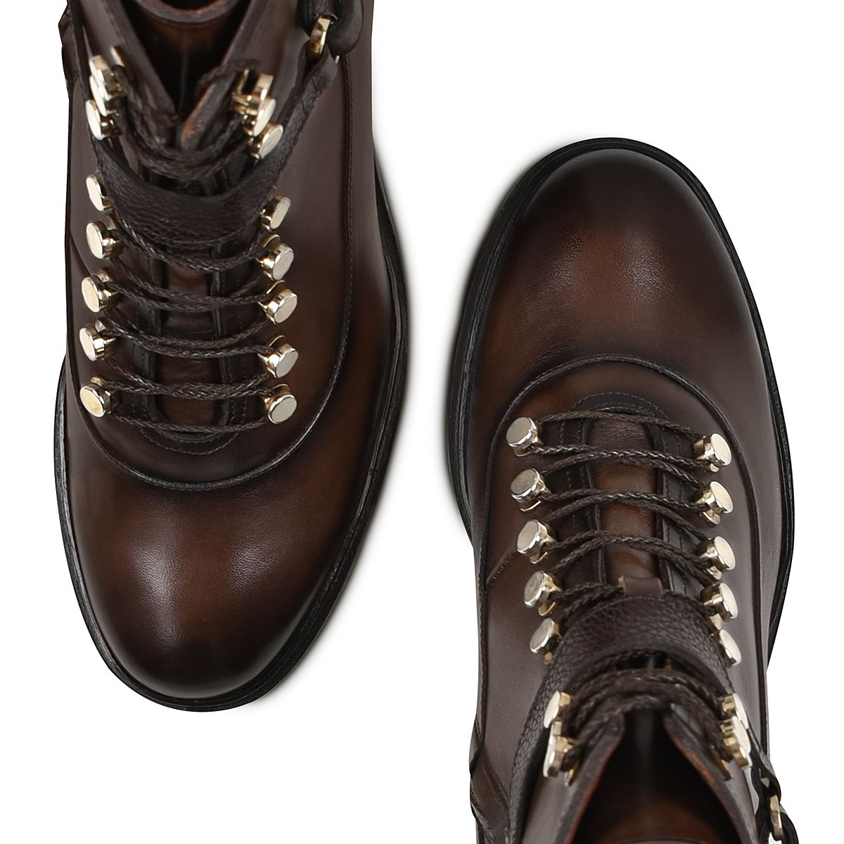 K33TSRS - Franco Cuadra brown casual fashion leather ankle boots for women-Kuet.us