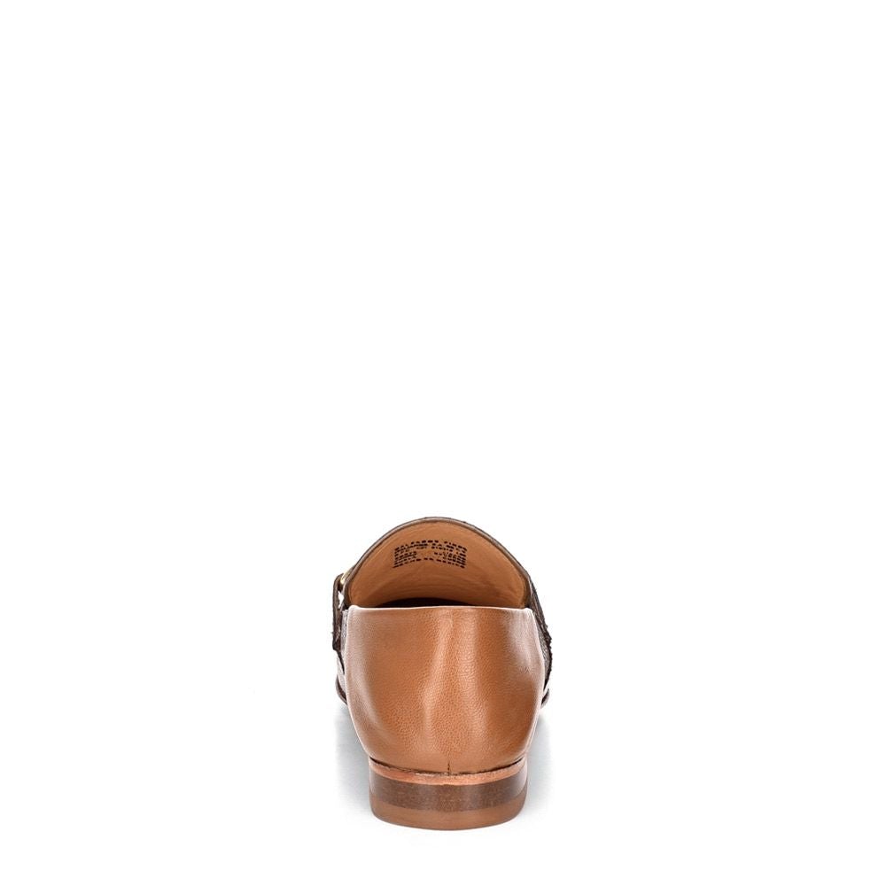 S33LTLT - Cuadra taupe dress casual lizard plain bit loafer for women-Kuet.us