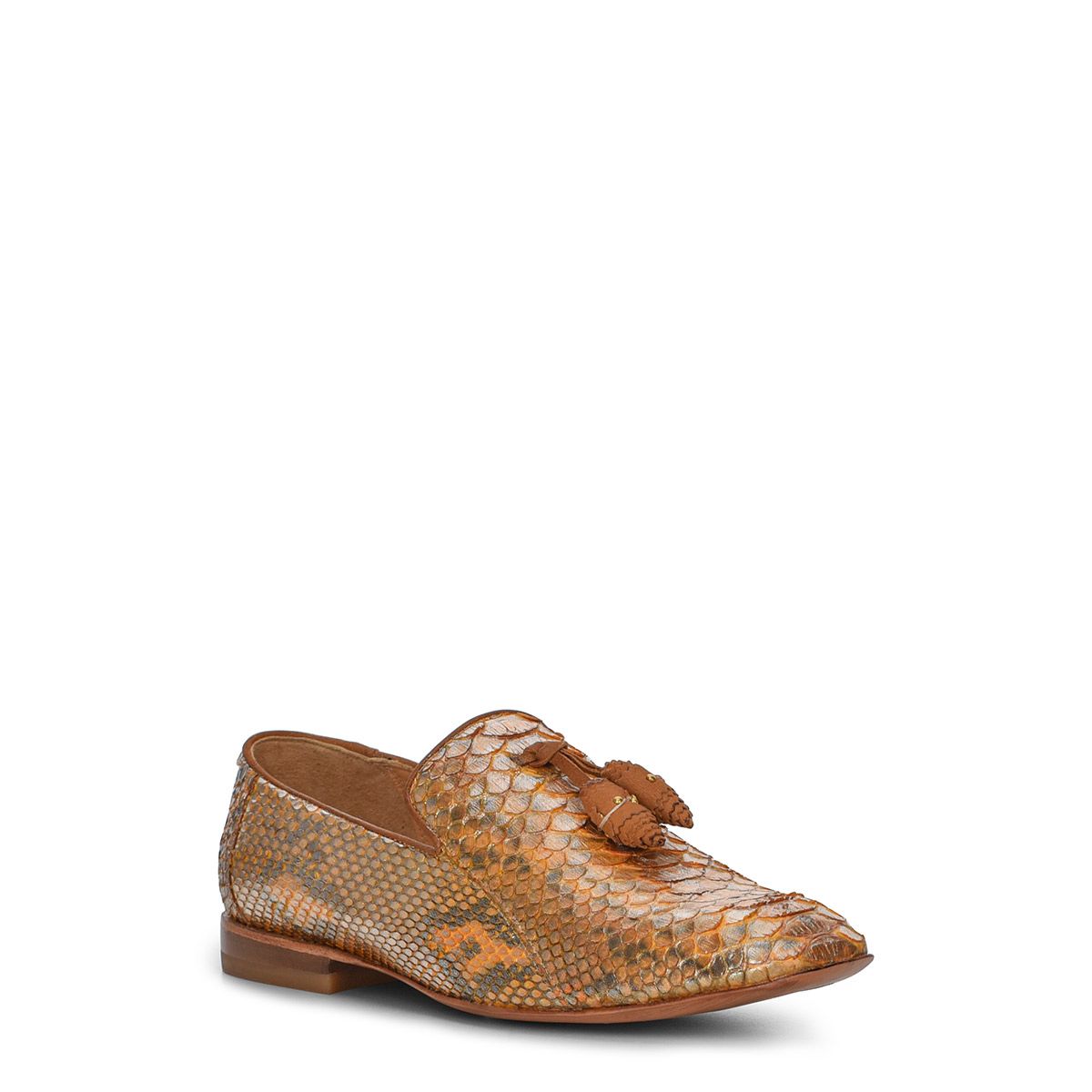 S34PYPY - Cuadra honey casual fashion python tassle loafer for women-Kuet.us