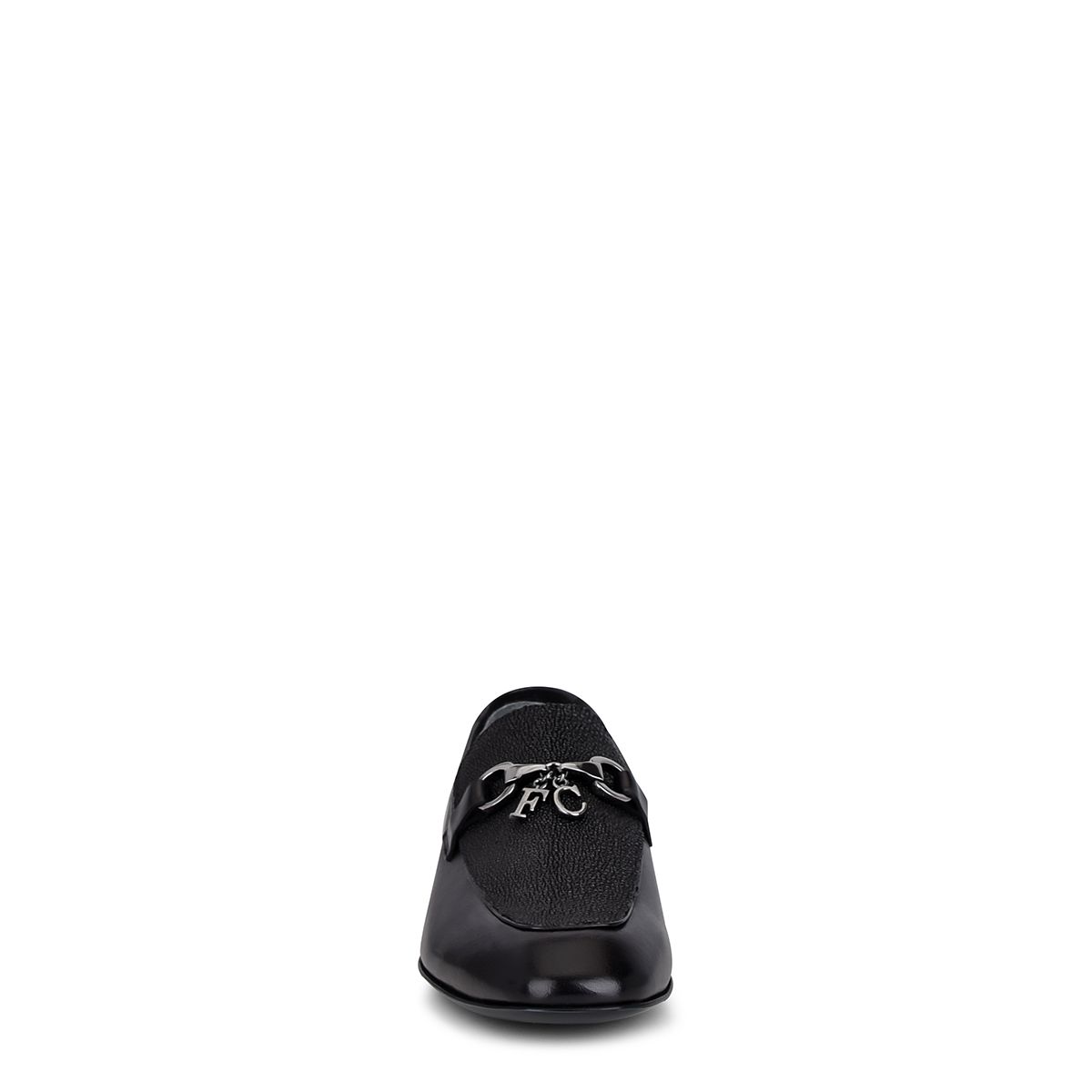 S46MTTS - Cuadra black dress casual stingray bit loafer for women-Kuet.us