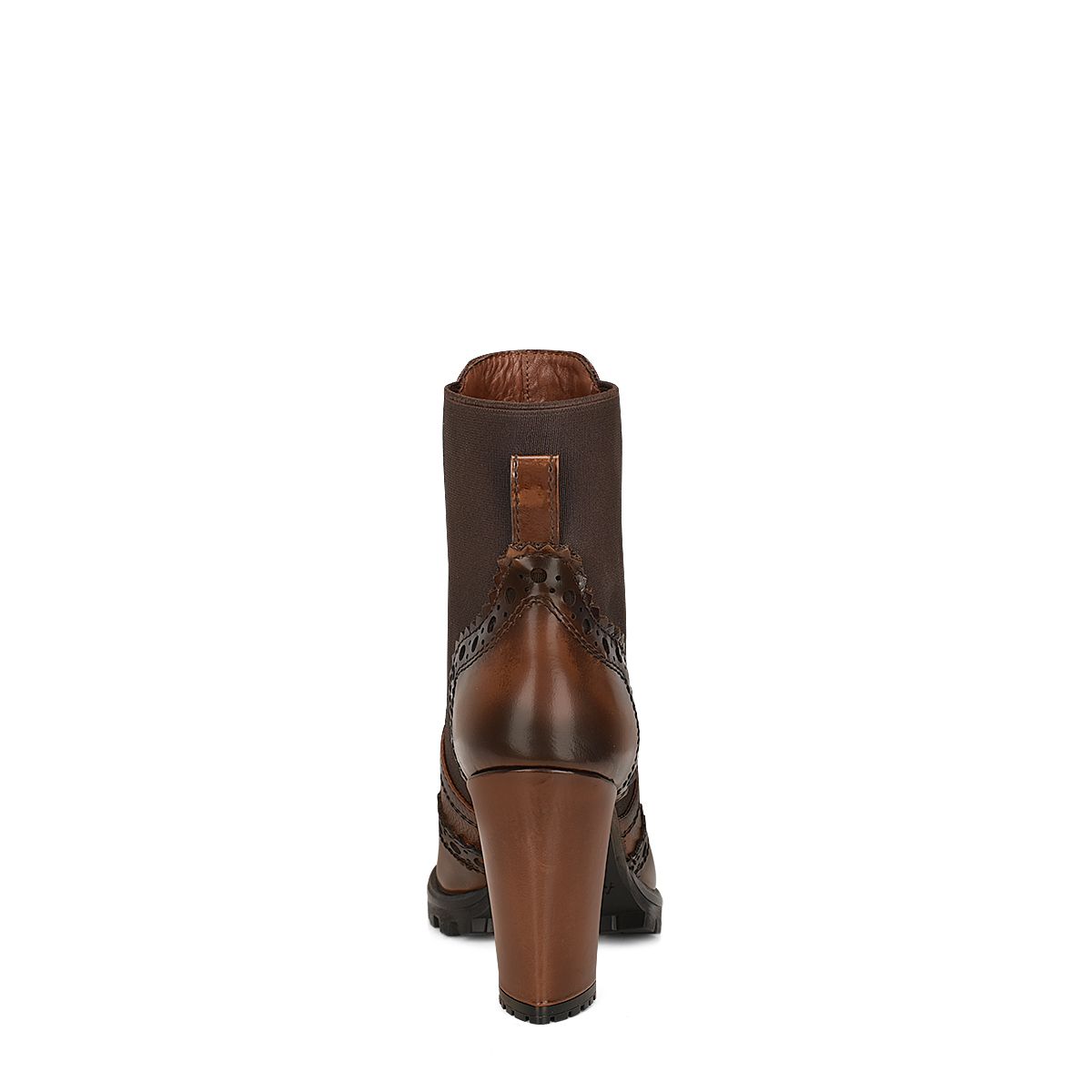 T33VURS -Franco Cuadra brown western cowgirl ankle boots for woman-Kuet.us