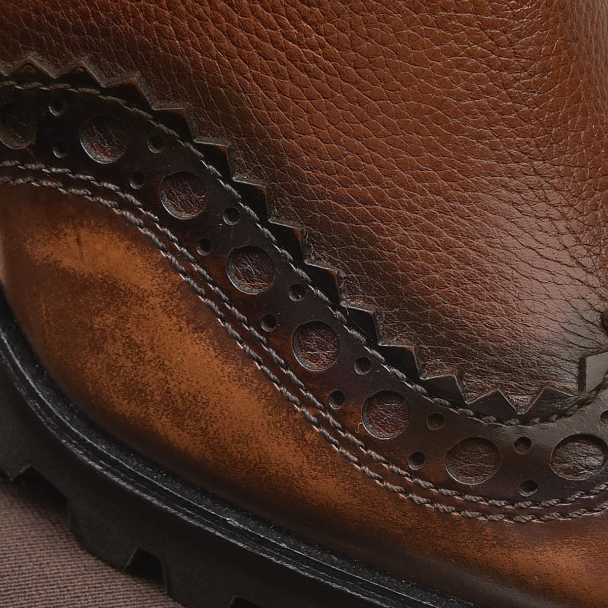 T33VURS -Franco Cuadra brown western cowgirl ankle boots for woman-Kuet.us