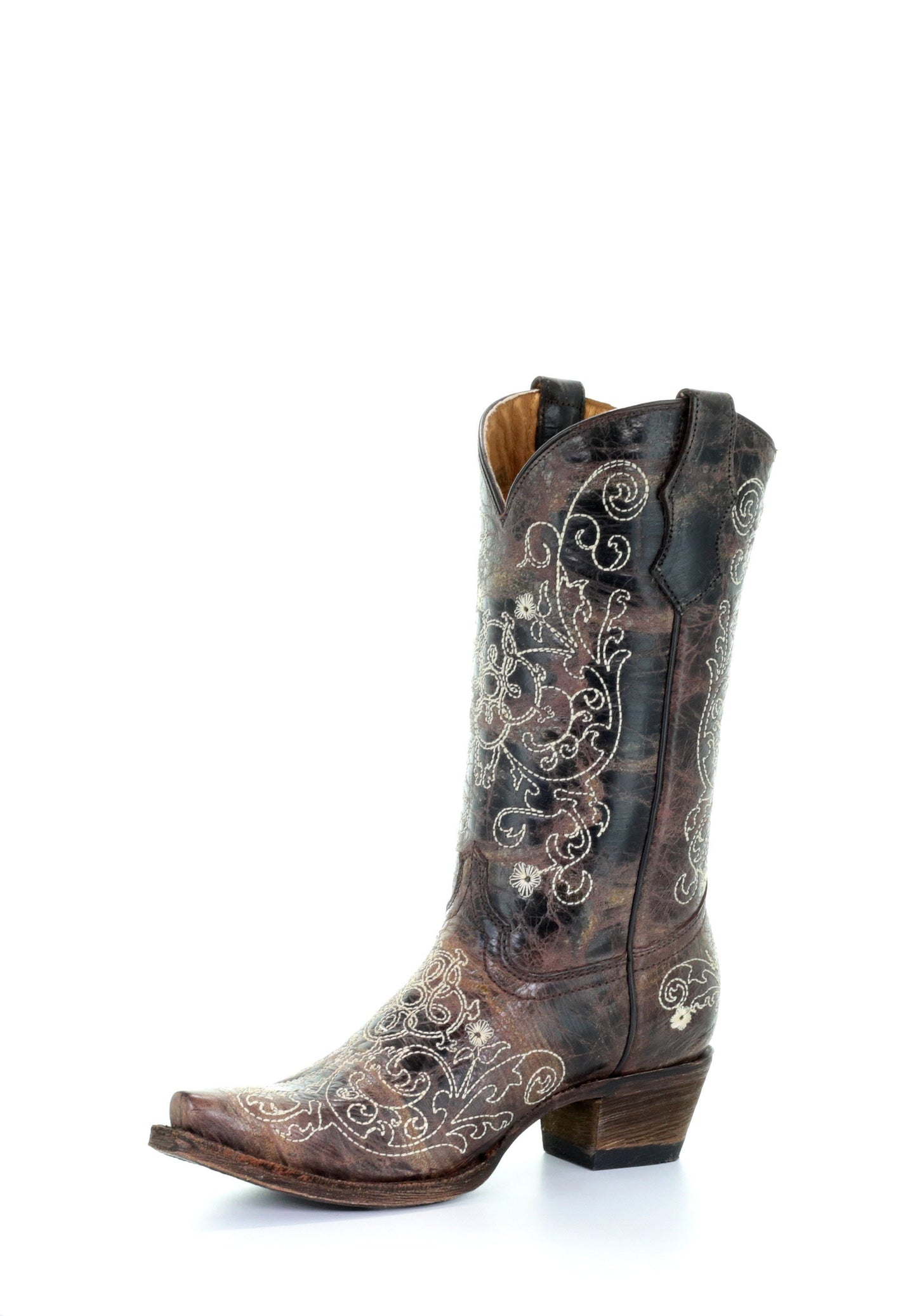 A1119-T BOOT CORRAL BLACK / BONE 02-Kuet.us