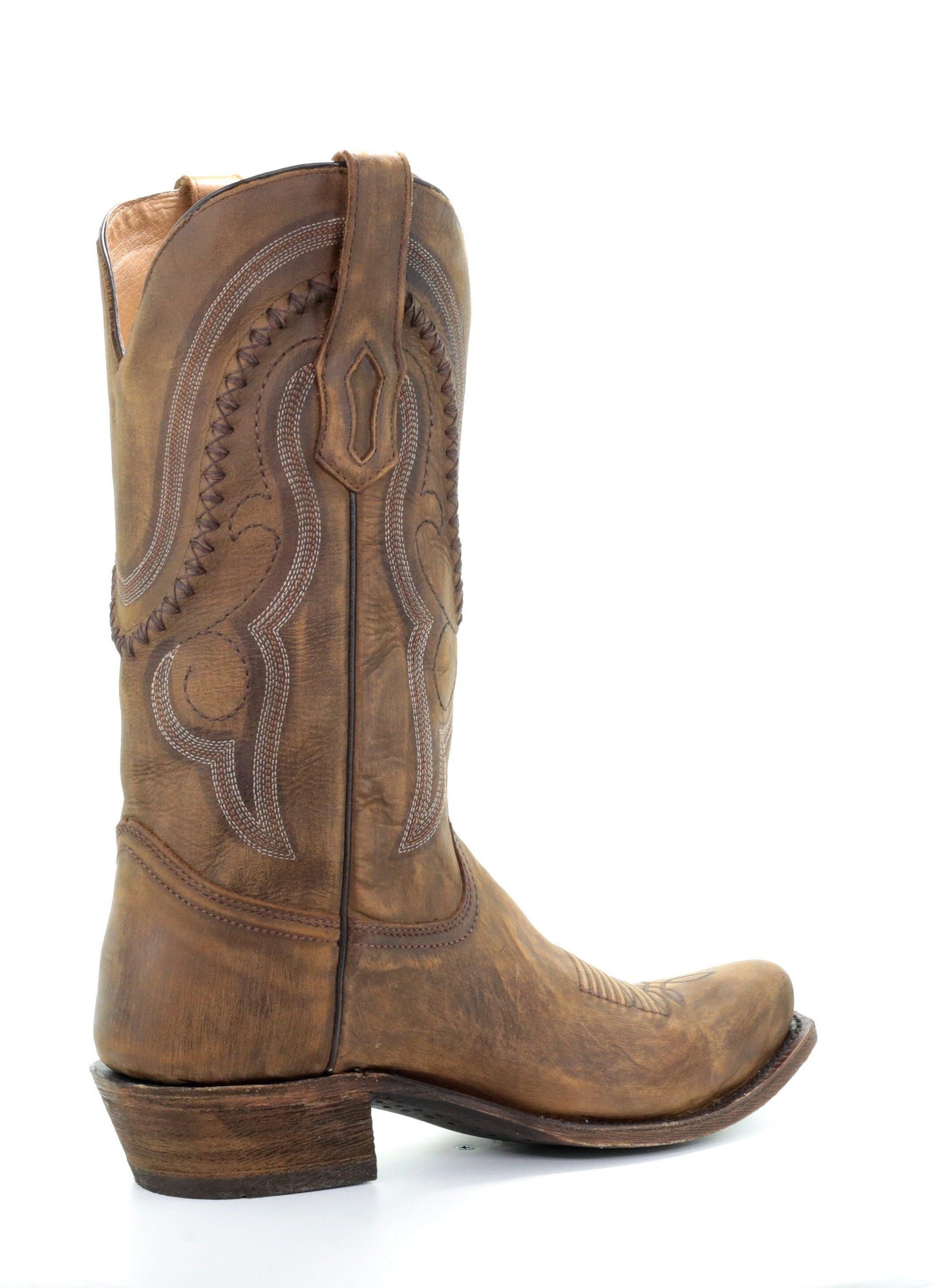A3479 - Corral gold western cowboy leather boots for men-Kuet.us