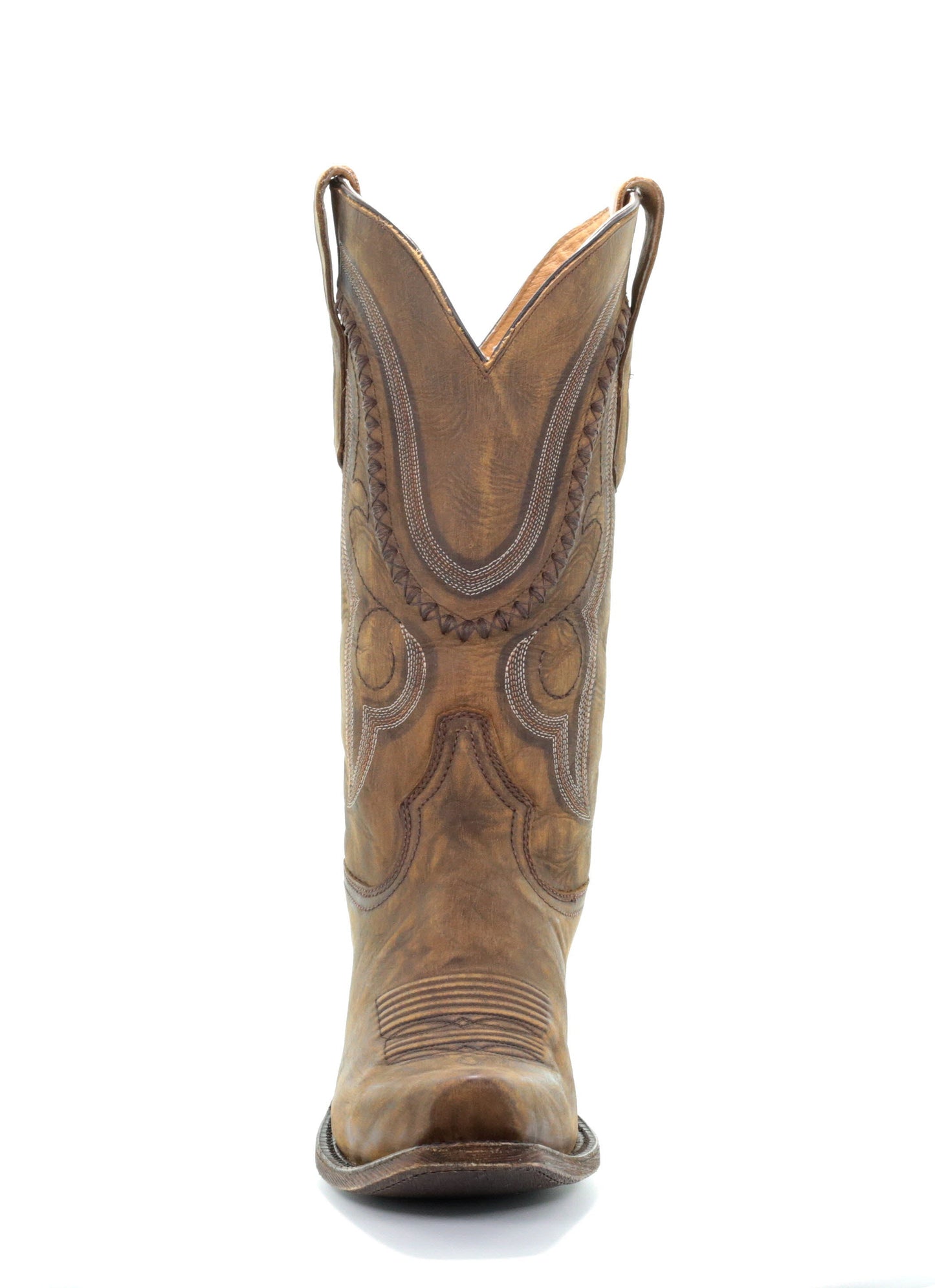 A3479 - Corral gold western cowboy leather boots for men-Kuet.us