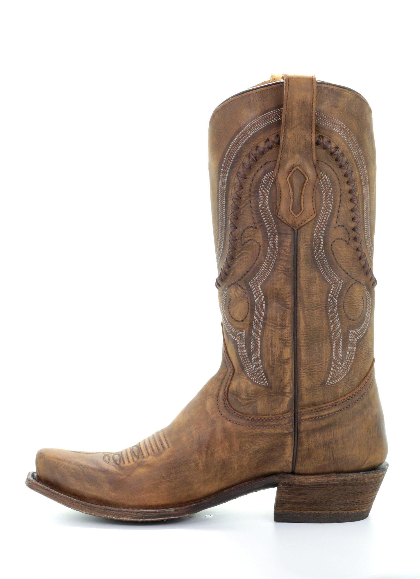 A3479 - Corral gold western cowboy leather boots for men-Kuet.us