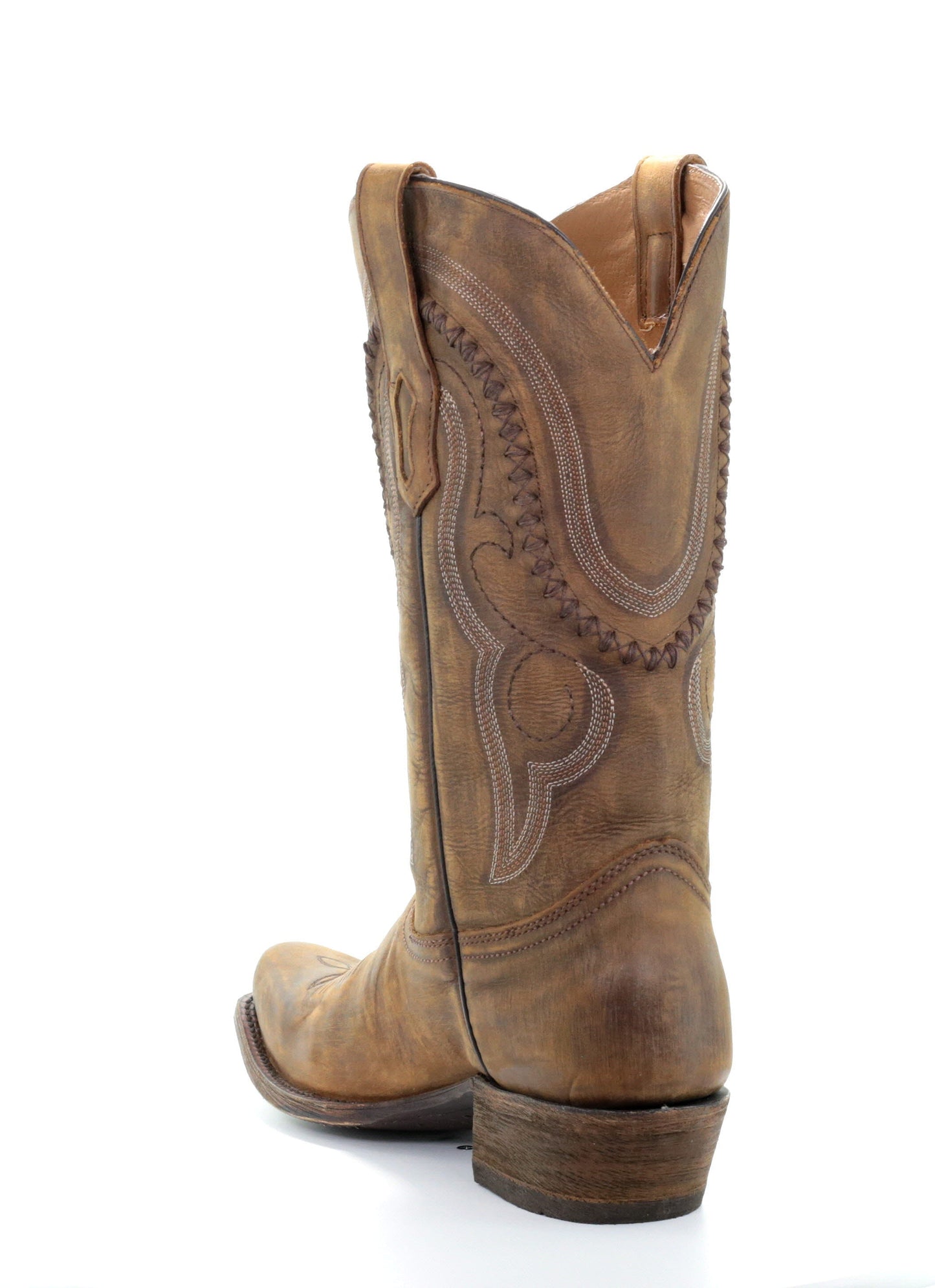 A3479 - Corral gold western cowboy leather boots for men-Kuet.us