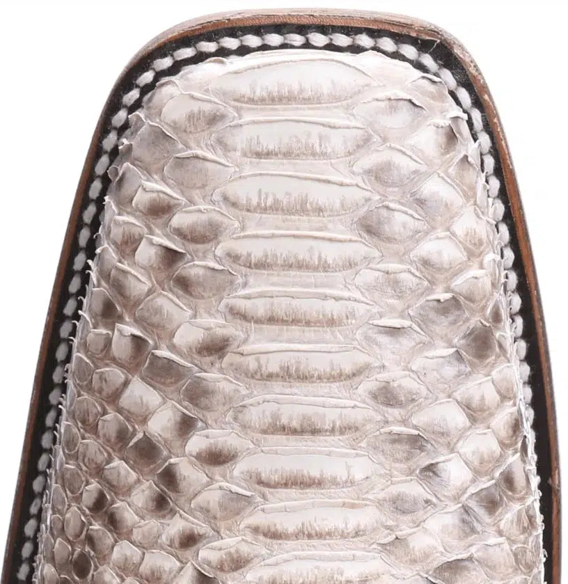 L5740 - Corral natural western roper python boots for men-Kuet.us