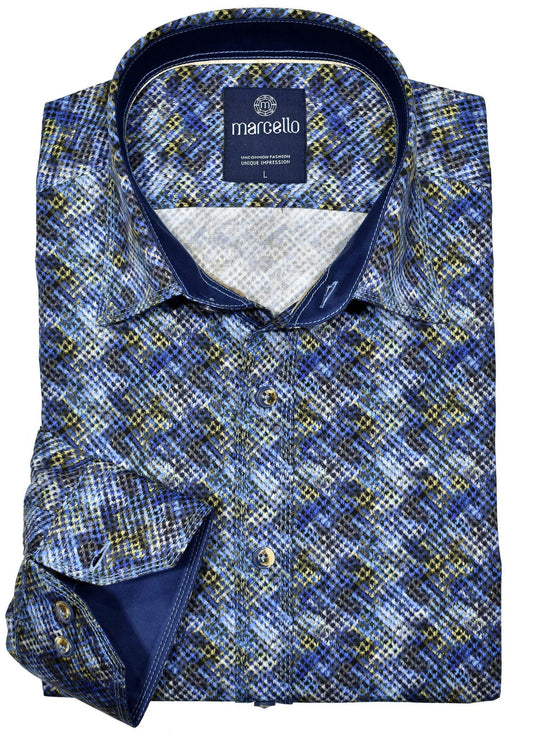 CM00425 Ocean Triple Cotton Shirt-Kuet.us