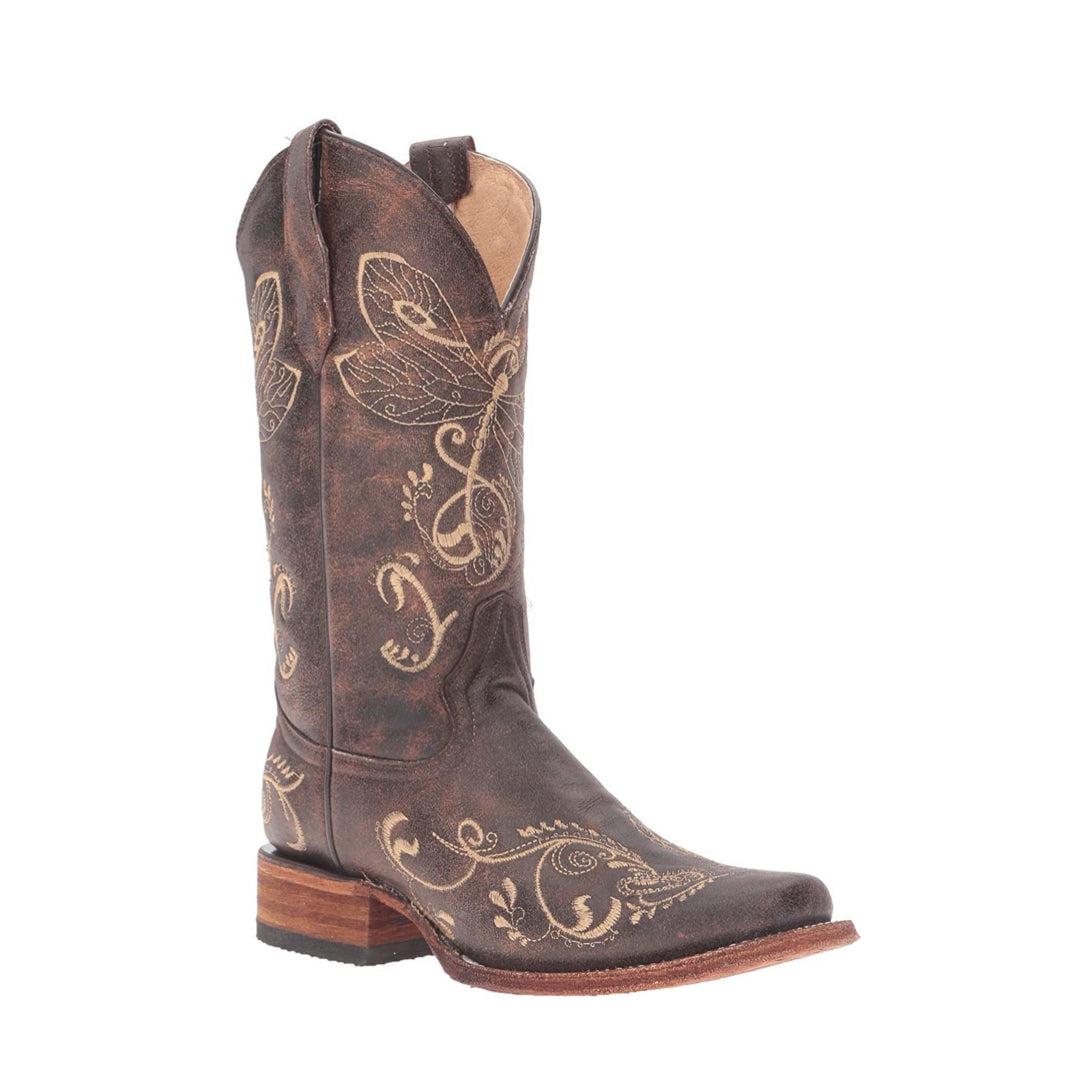 Botas Circle G de piel CAFE bordados para – Kuet.us - Cuadra Boots - Western Cowboy, Casual Fashion and Dress