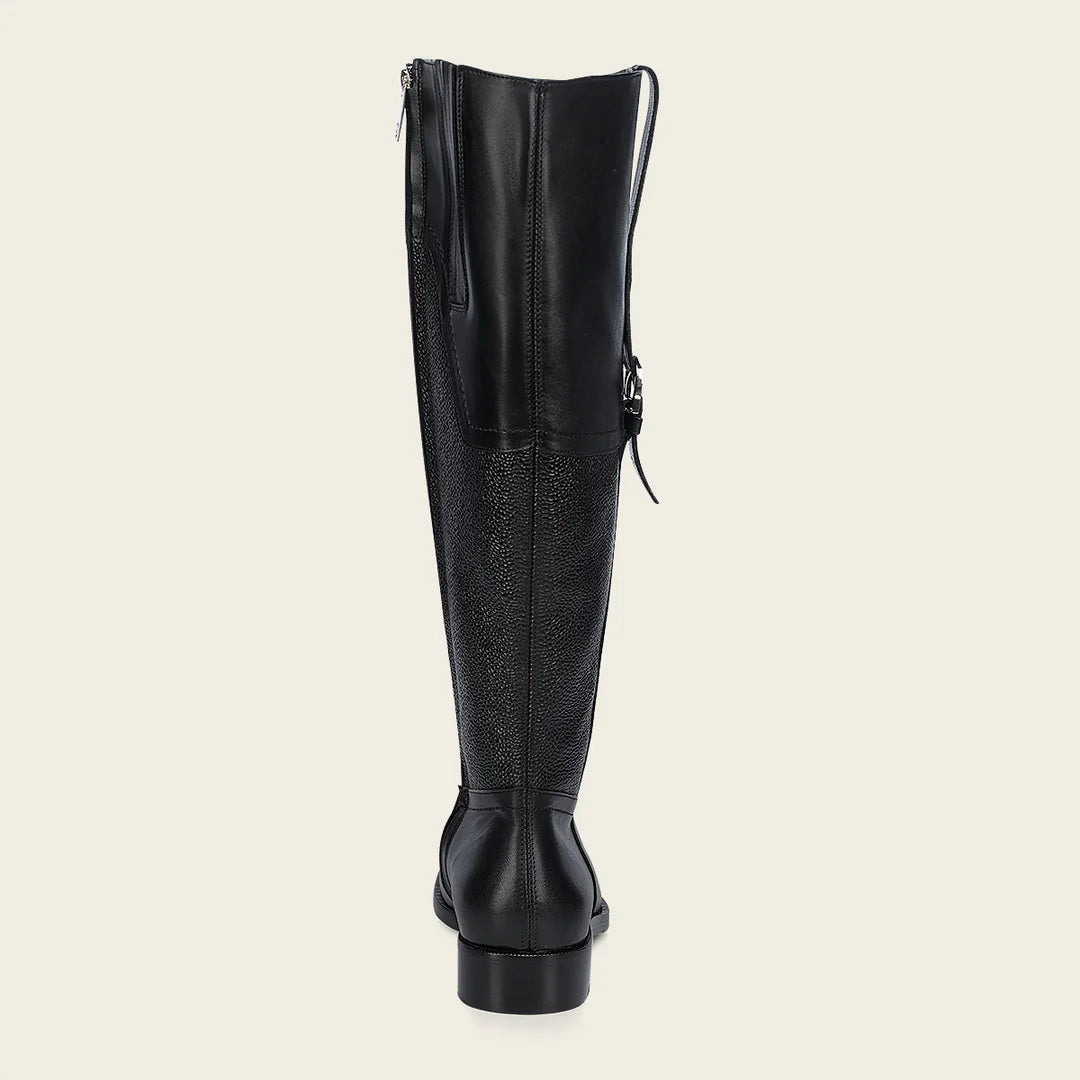 05TTSNI- Franco Cuadra black riding boots for women