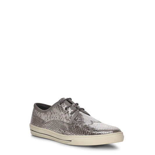 07QPBAB - Cuadra silver casual fashion python derby sneakers for women-Kuet.us