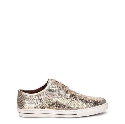 07QPBBE - Cuadra gold casual fashion python derby sneakers for women-Kuet.us