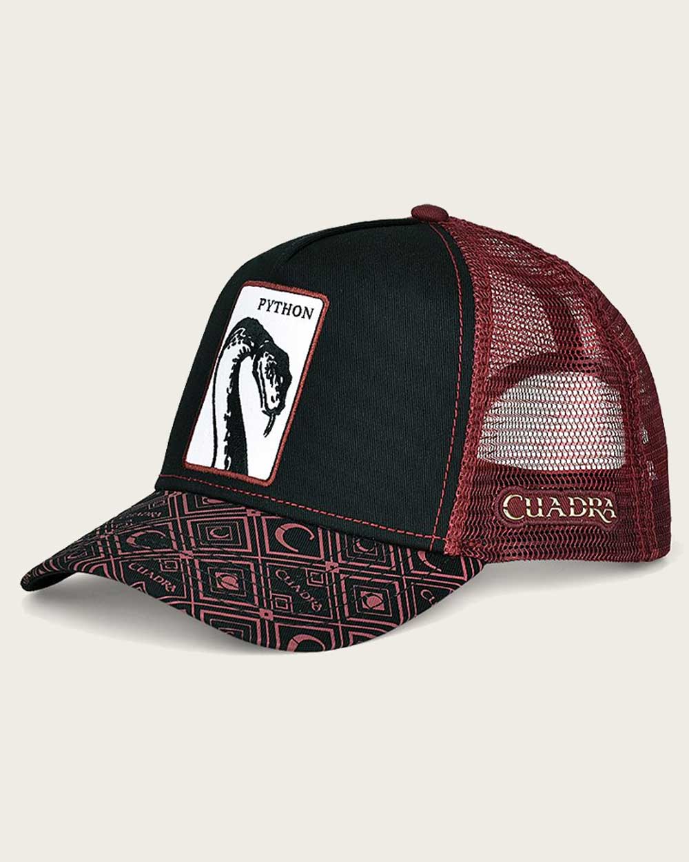 0PYTWBX - Red Python Cuadra Hat