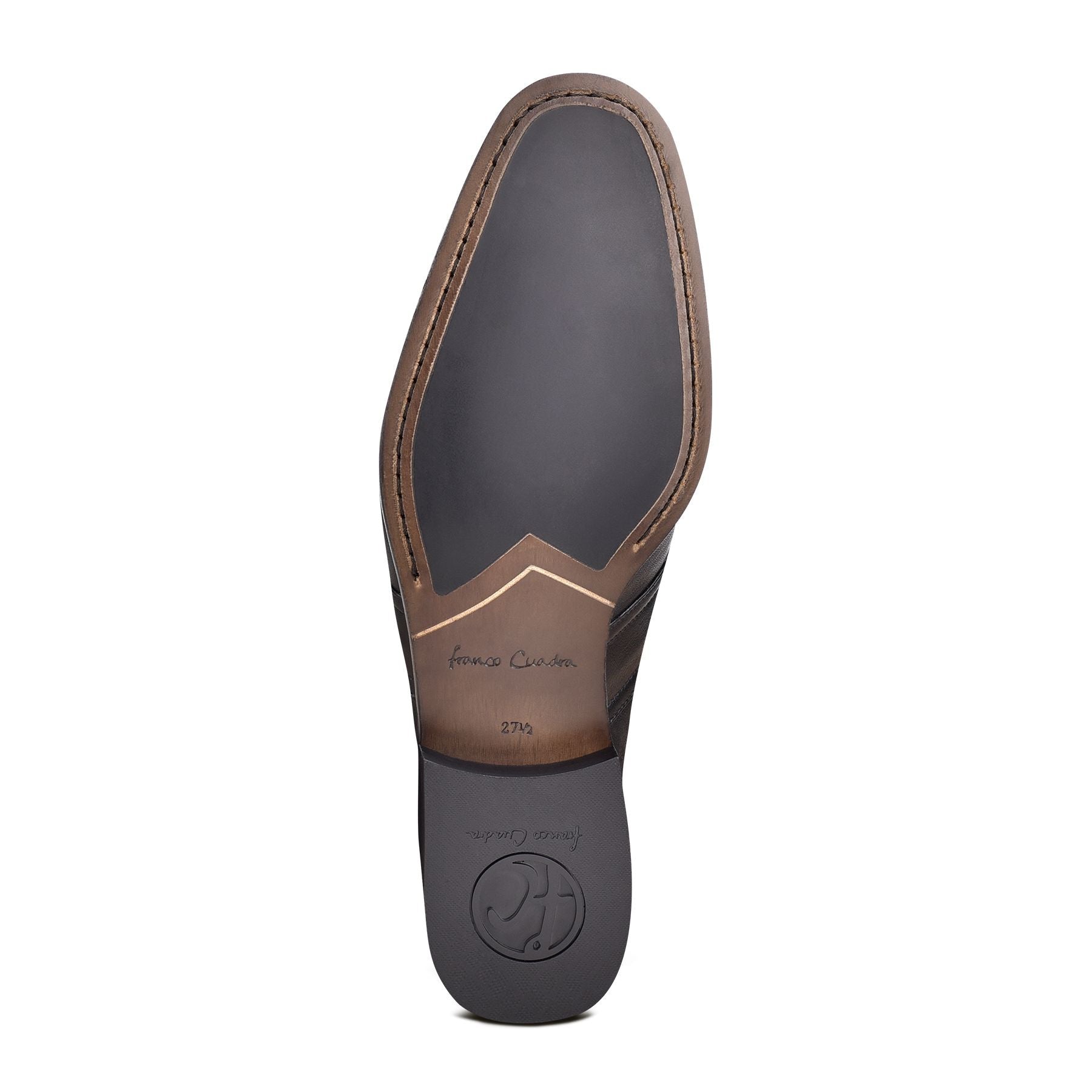 0X1RIRI - Cuadra black casual dress calfskin leather bit loafer shoes for men-FRANCO CUADRA-Kuet-Cuadra-Boots
