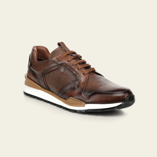 139BIVN - Cuadra honey casual fashion cowhide leather sneakers for men