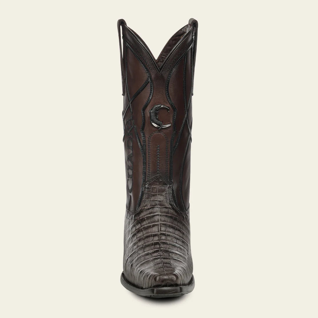 1BT0FY - Cuadra gray dress cowboy caiman boots for men