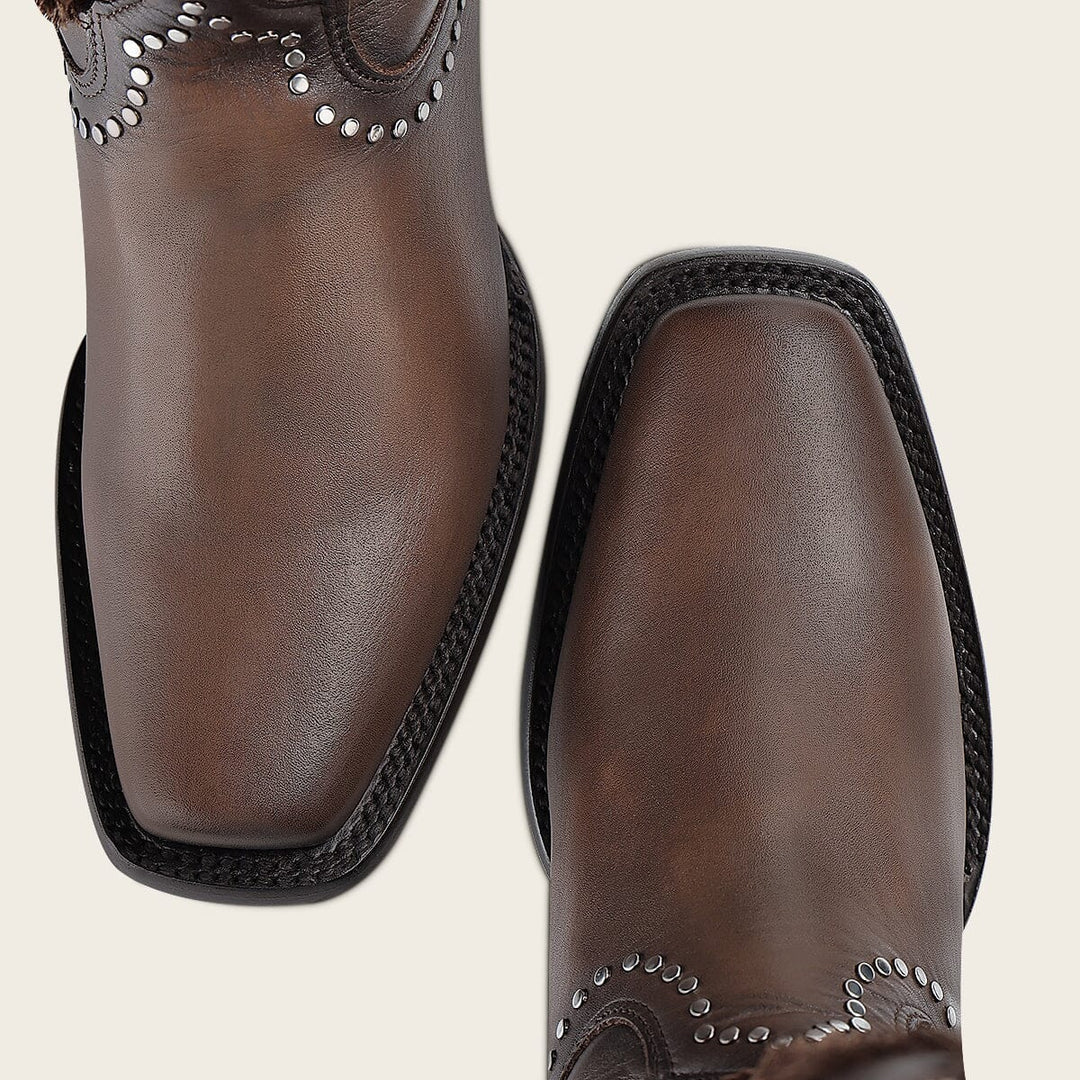 1F4CRS - Cuadra Honey Western Cowhide Leather Rodeo Boot for Woman