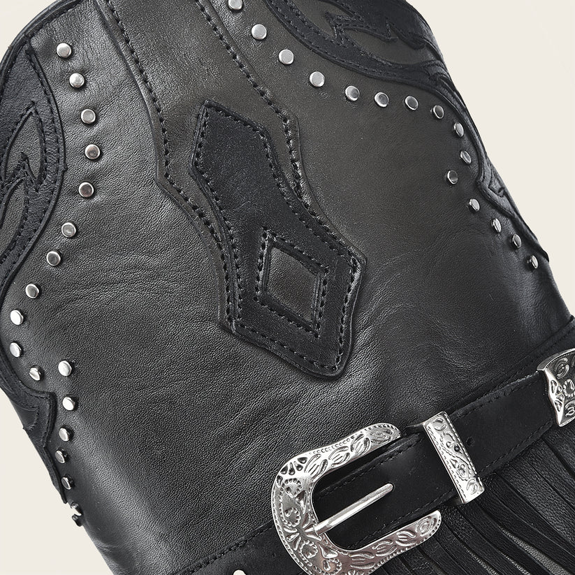 1GAXMA - Cuadra black western cowgirl boots for women