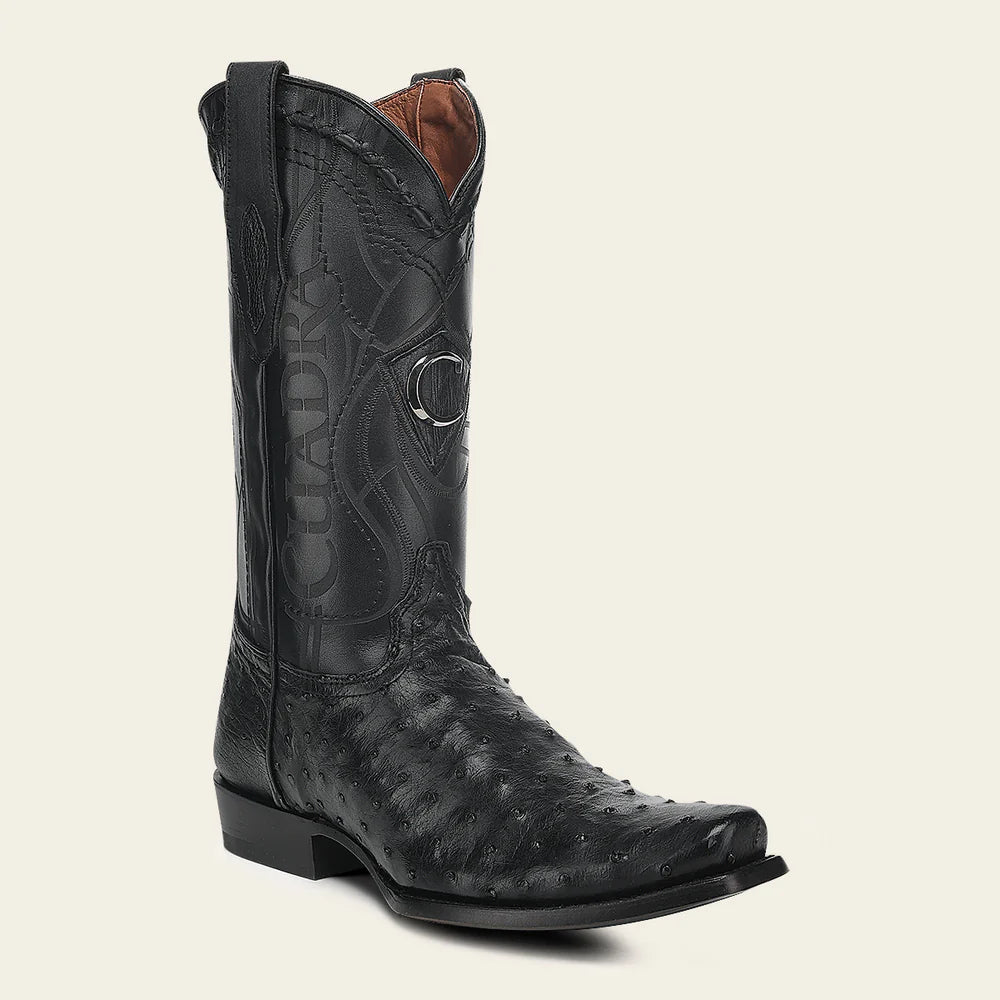 black dress cowboy boots for men Ariat Men's Oakwood Suede A round toe gives the boots a sleek profile thats both dressy and practical Dress Boots Men Category