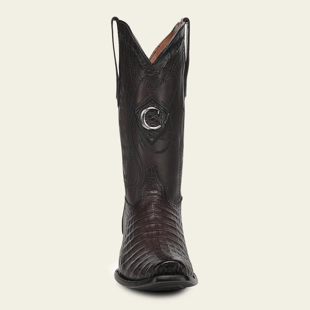 1J1NFY - Cuadra chocolate dress cowboy caiman boots for men