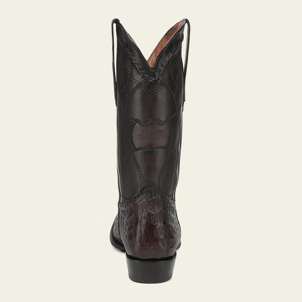1J1NFY - Cuadra chocolate dress cowboy caiman boots for men