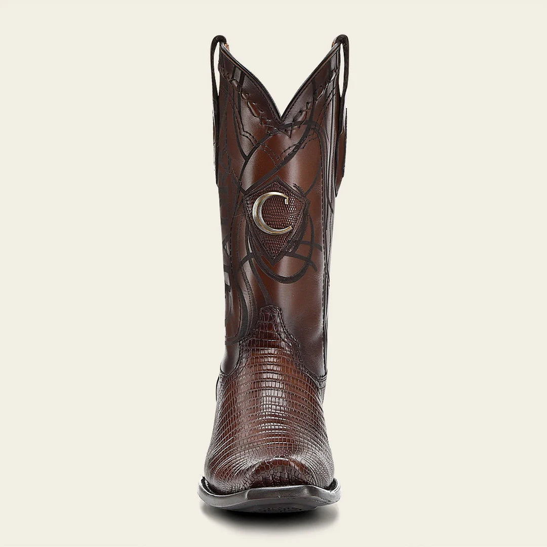 1J1NLT - Cuadra honey western cowboy lizard leather boots for men-Cuadra / Kuet