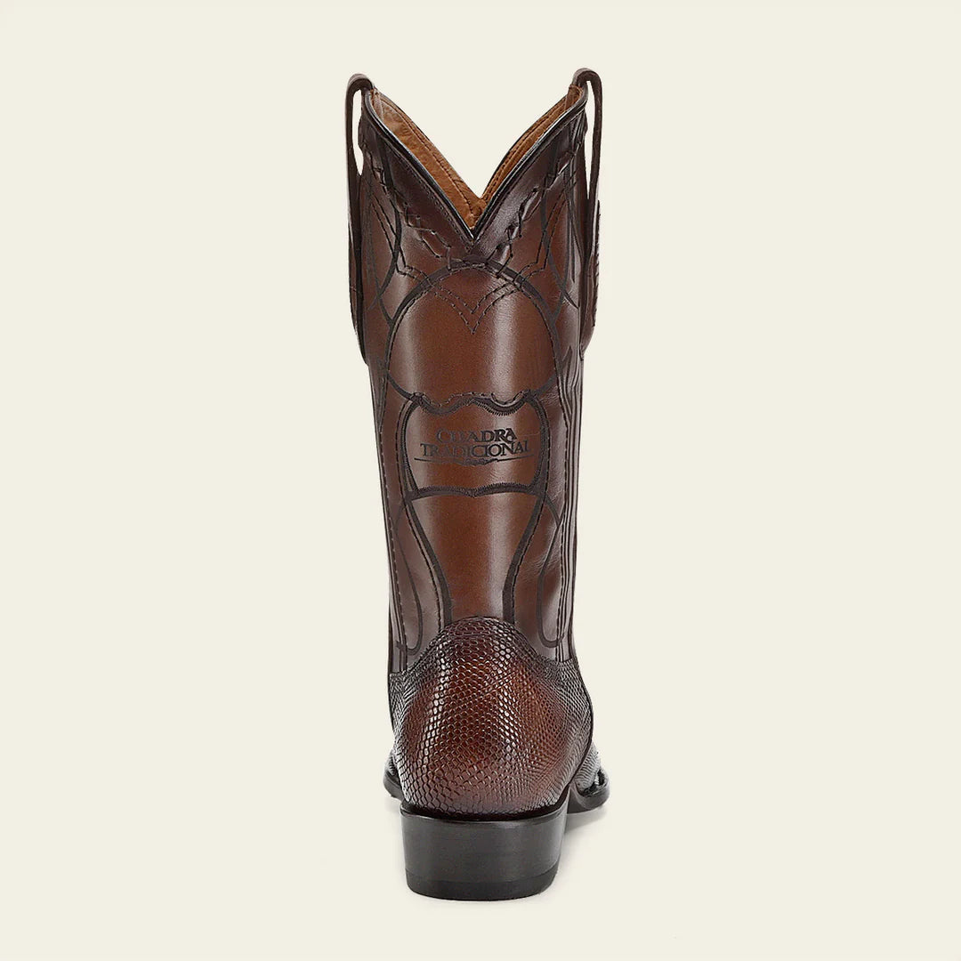 1J1NLT - Cuadra honey western cowboy lizard leather boots for men-Cuadra / Kuet