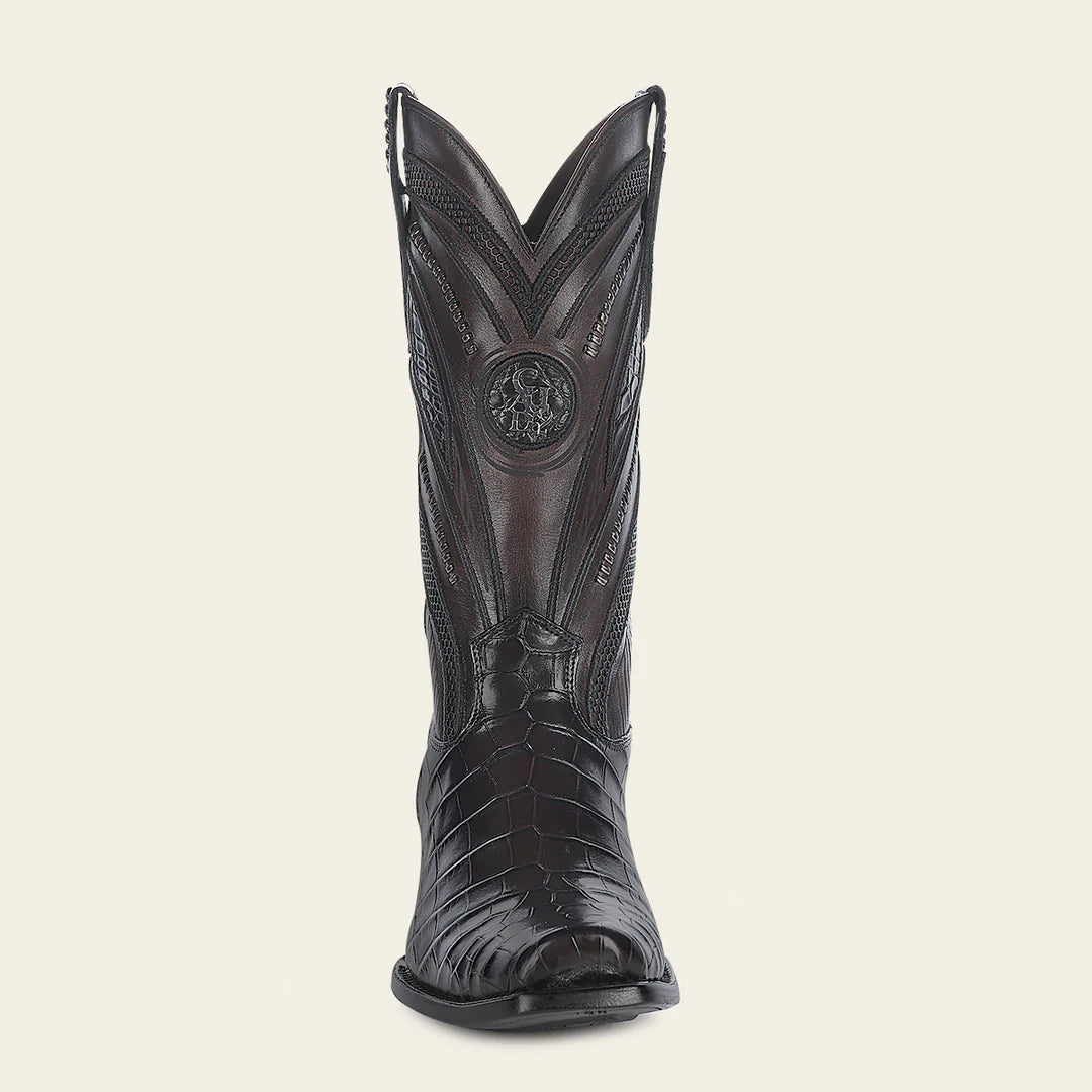 1J2WAL - Cuadra chocolate dress cowboy boots for men
