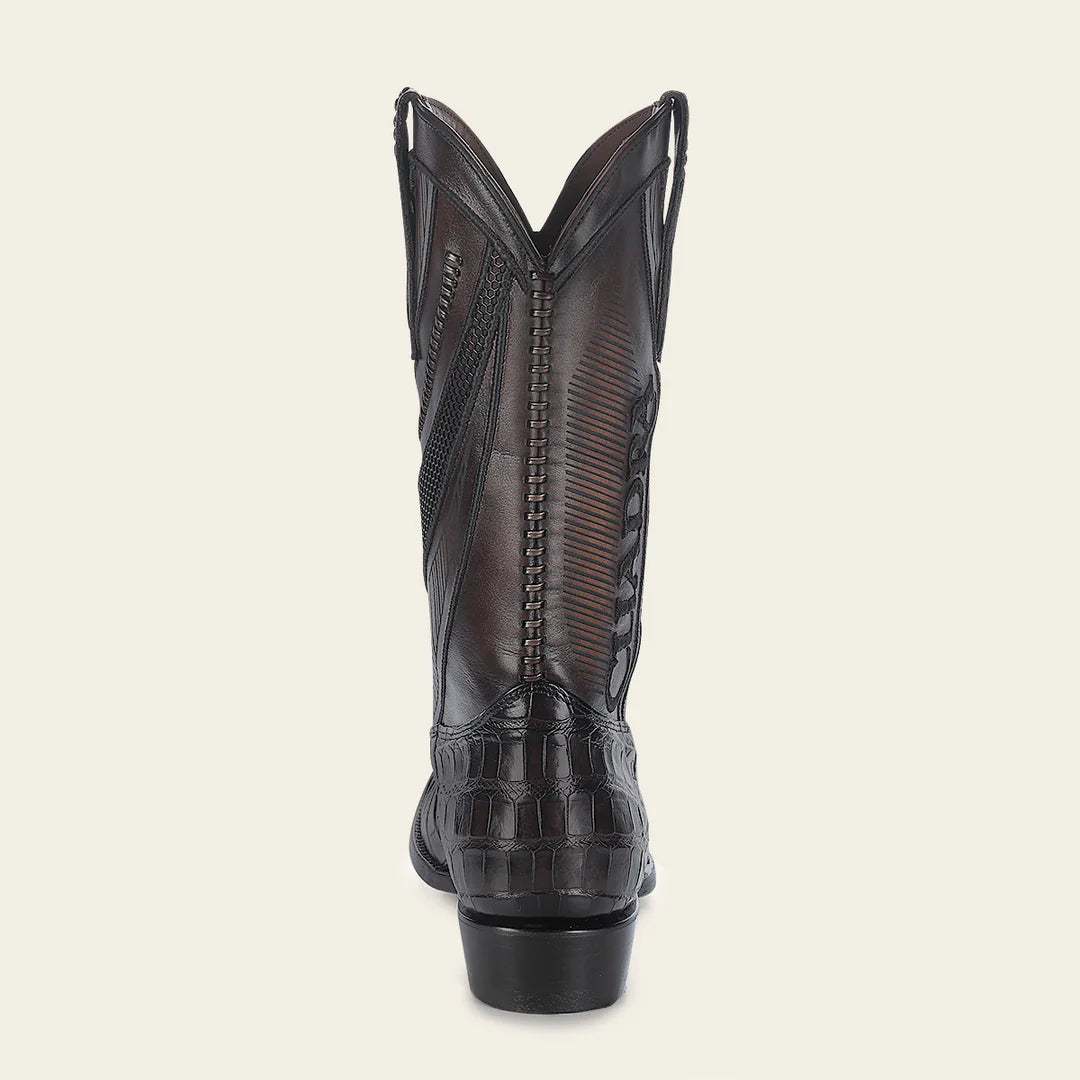 1J2WAL - Cuadra chocolate dress cowboy boots for men