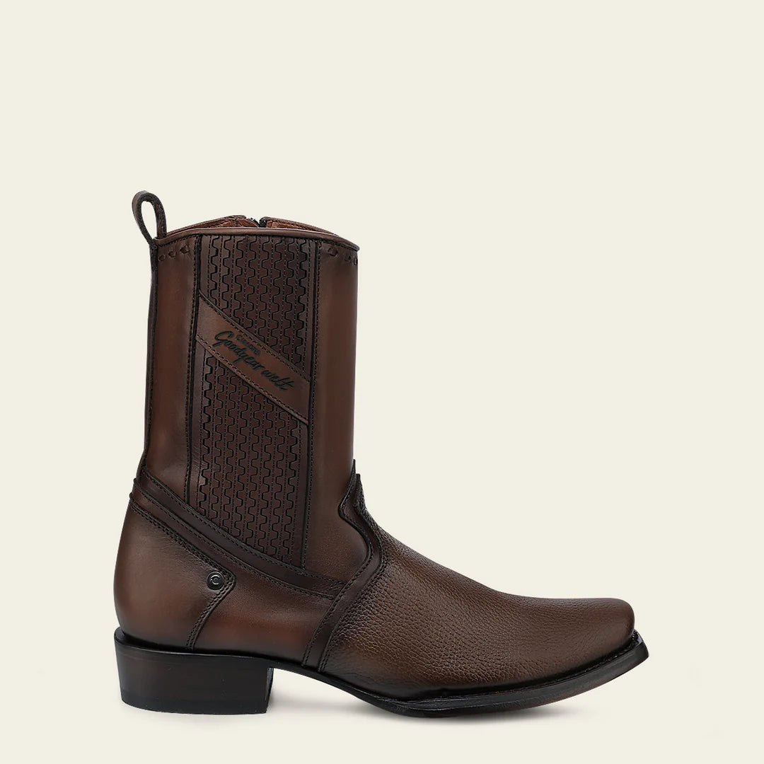 1J3FRS - Cuadra honey dress cowboy cowhide boots for men