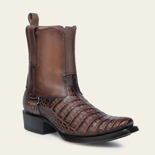 1J3MFY - Cuadra honey dress cowboy fuscus zip ankle boots for men