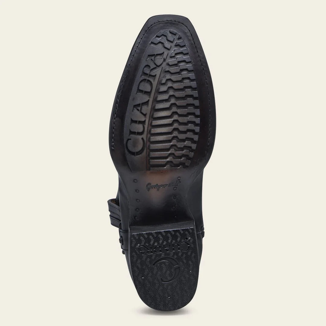 1J3MRS - Cuadra black dress cowboy cowhide leather boots for men