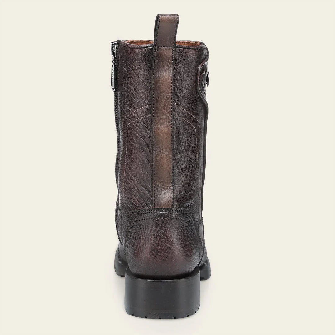 1J3NRS - Cuadra Chocolate Dress Cowboy Cowhide Leather Boots for Men