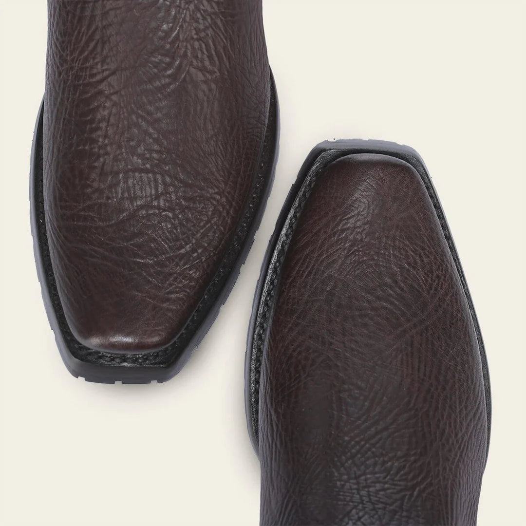 1J3NRS - Cuadra chocolate dress cowboy cowhide leather boots for men