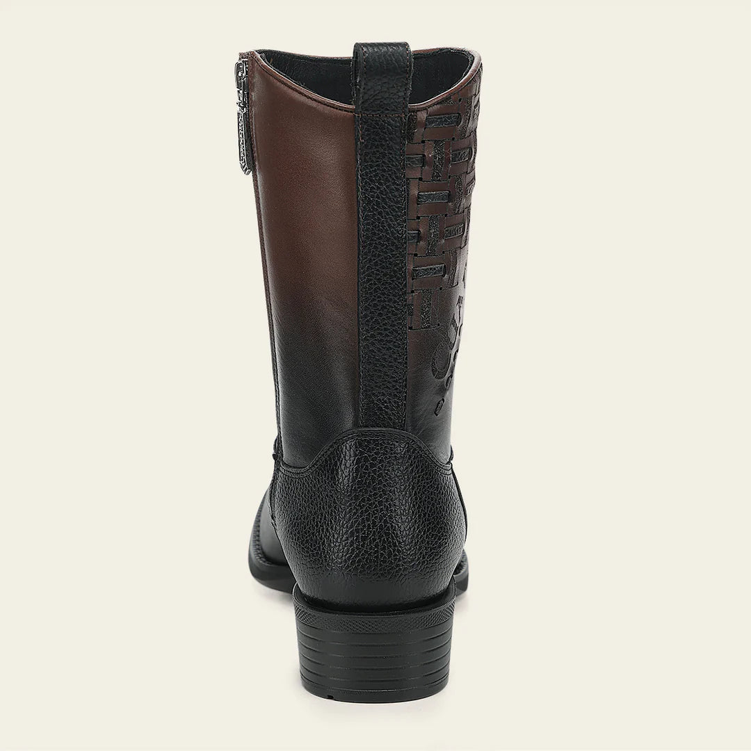 1J3WRS - Cuadra Chocolate Dress Cowboy Cowhide Leather Boots for Men