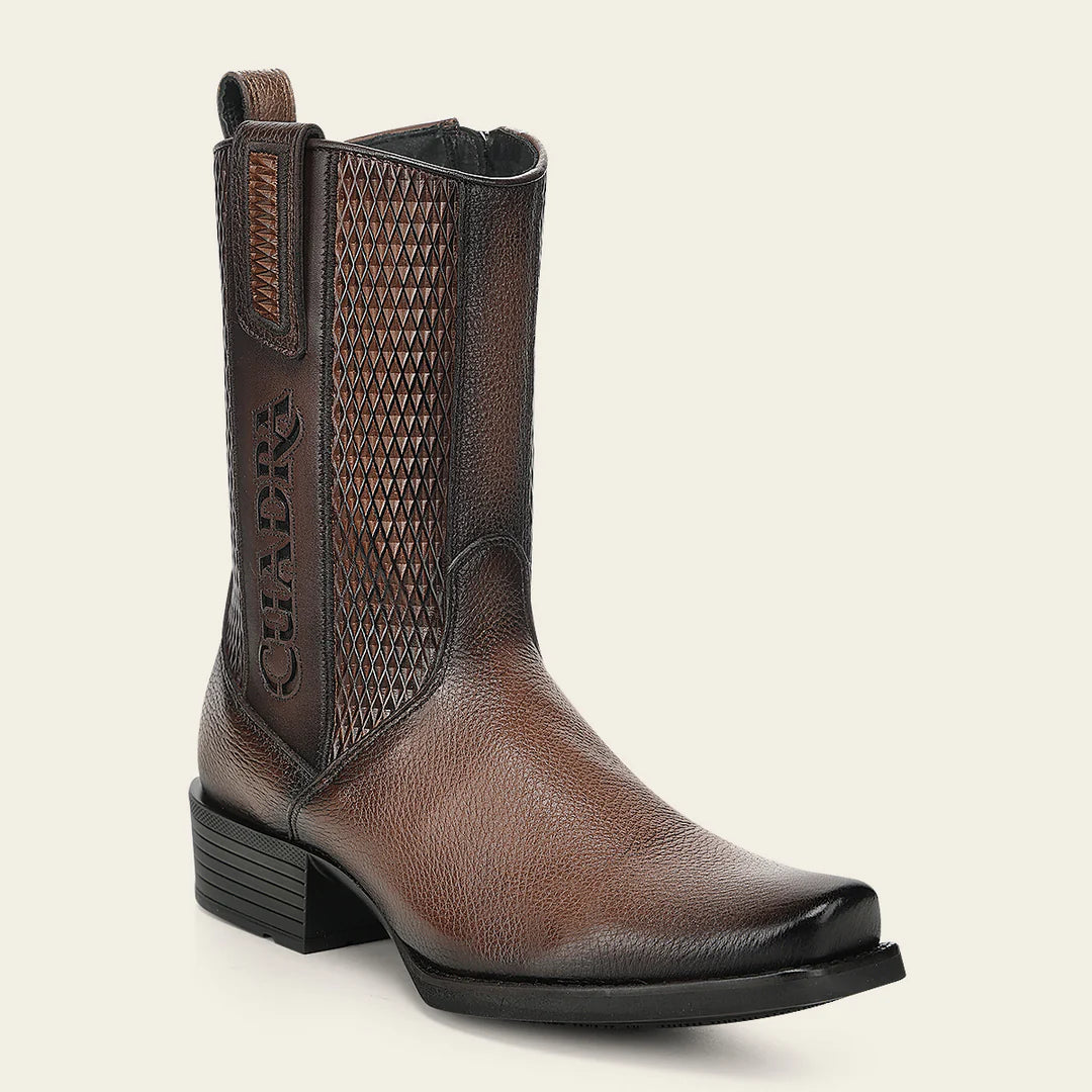 1J4HVE - Cuadra honey dress cowboy deer boots for men